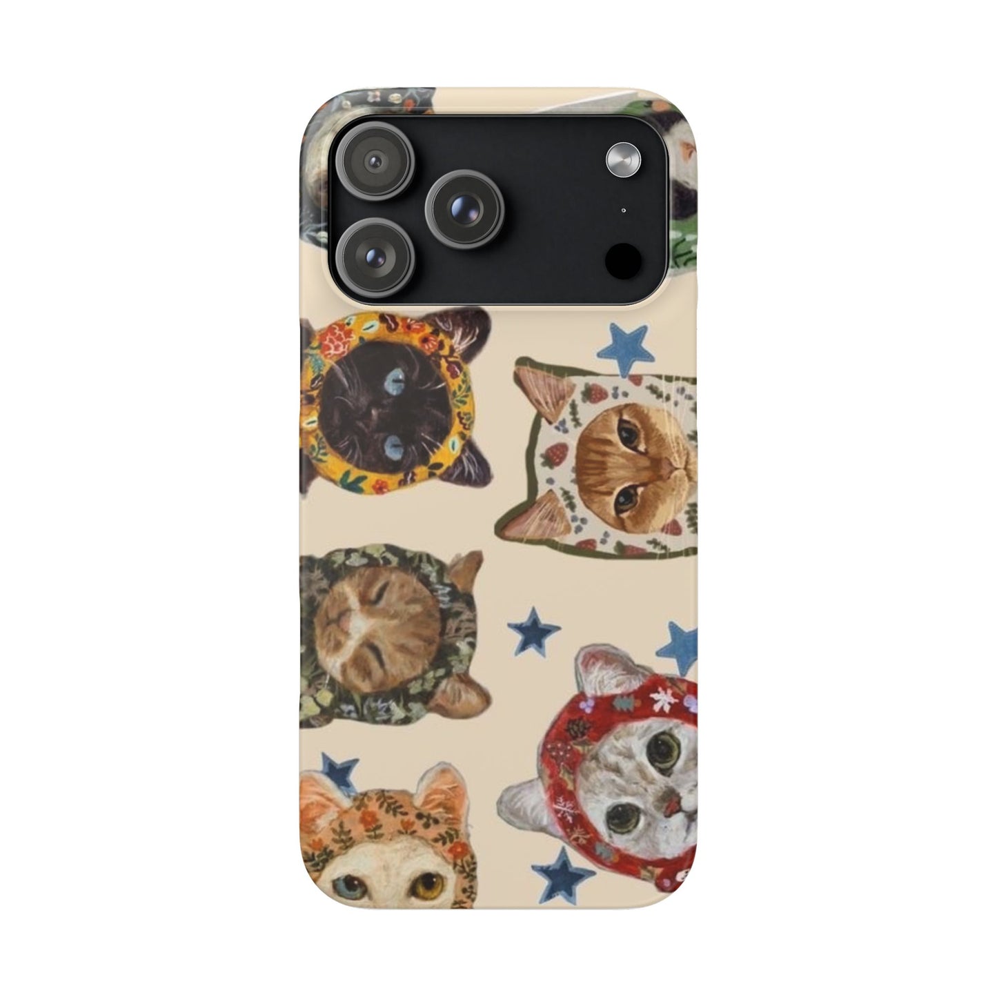 ‘Peeking Cats’ Phone Case