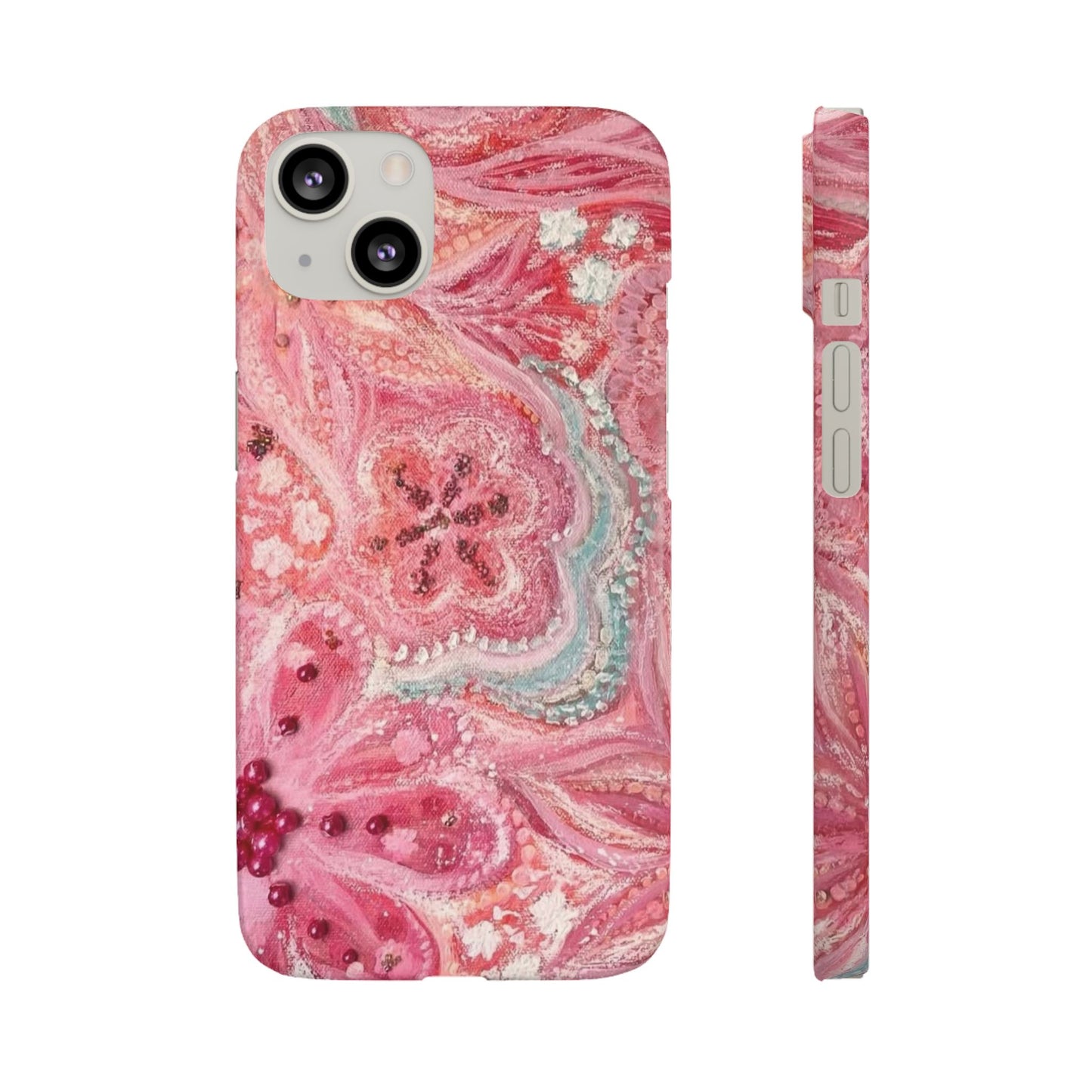 Pink Floral Phone Case