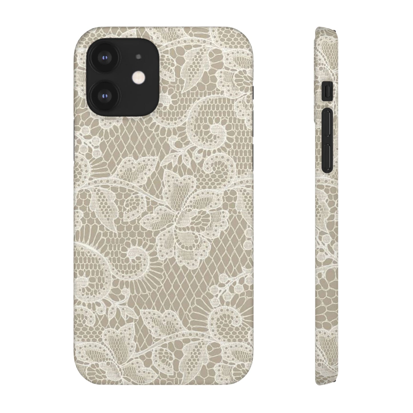 White Lace Phone Case