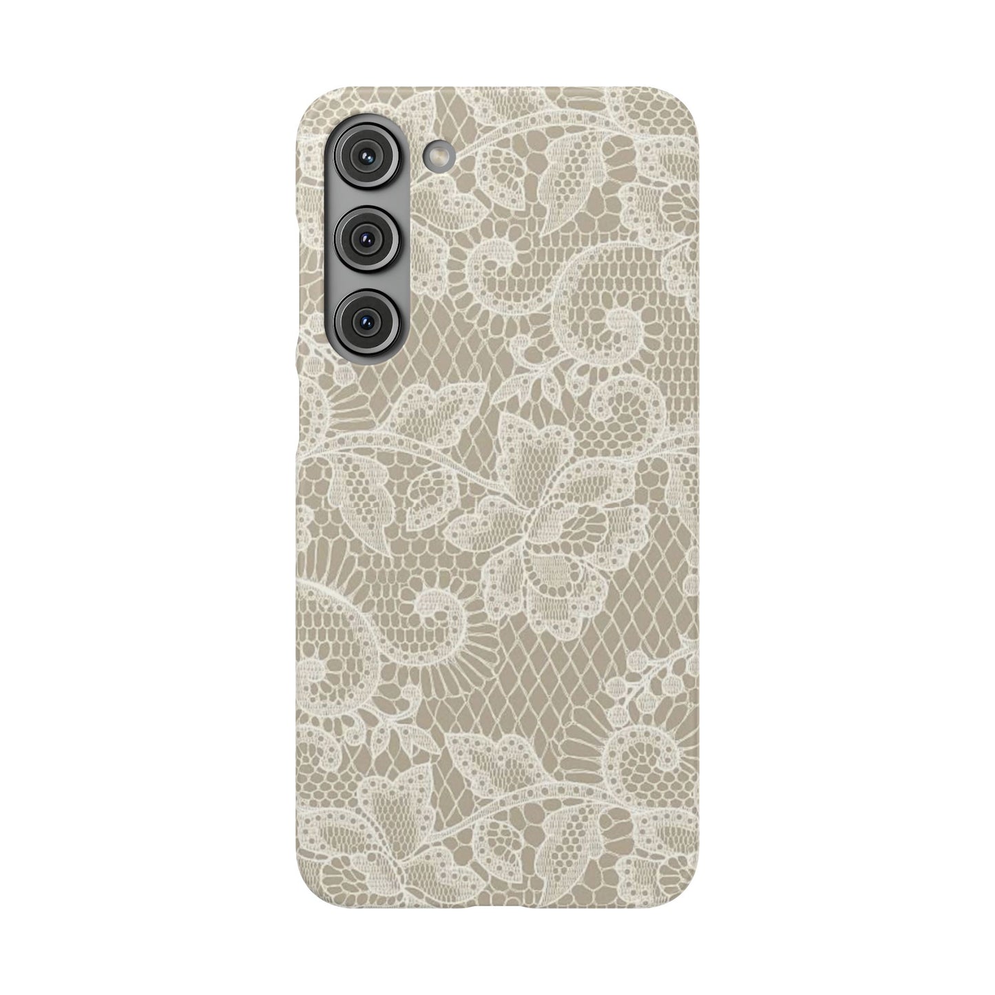 White Lace Phone Case
