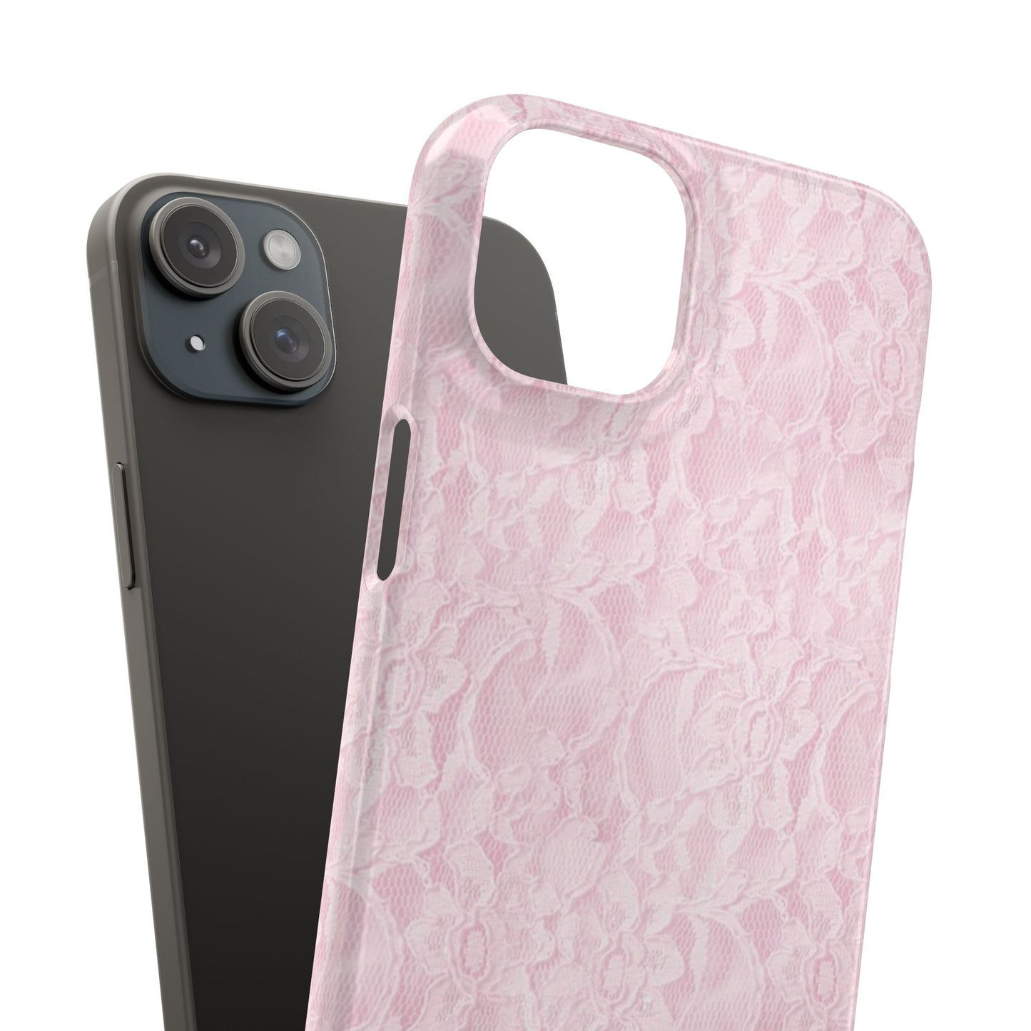 Pink Lace Phone Case