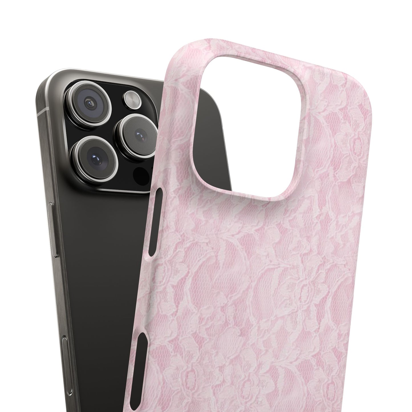 Pink Lace Phone Case
