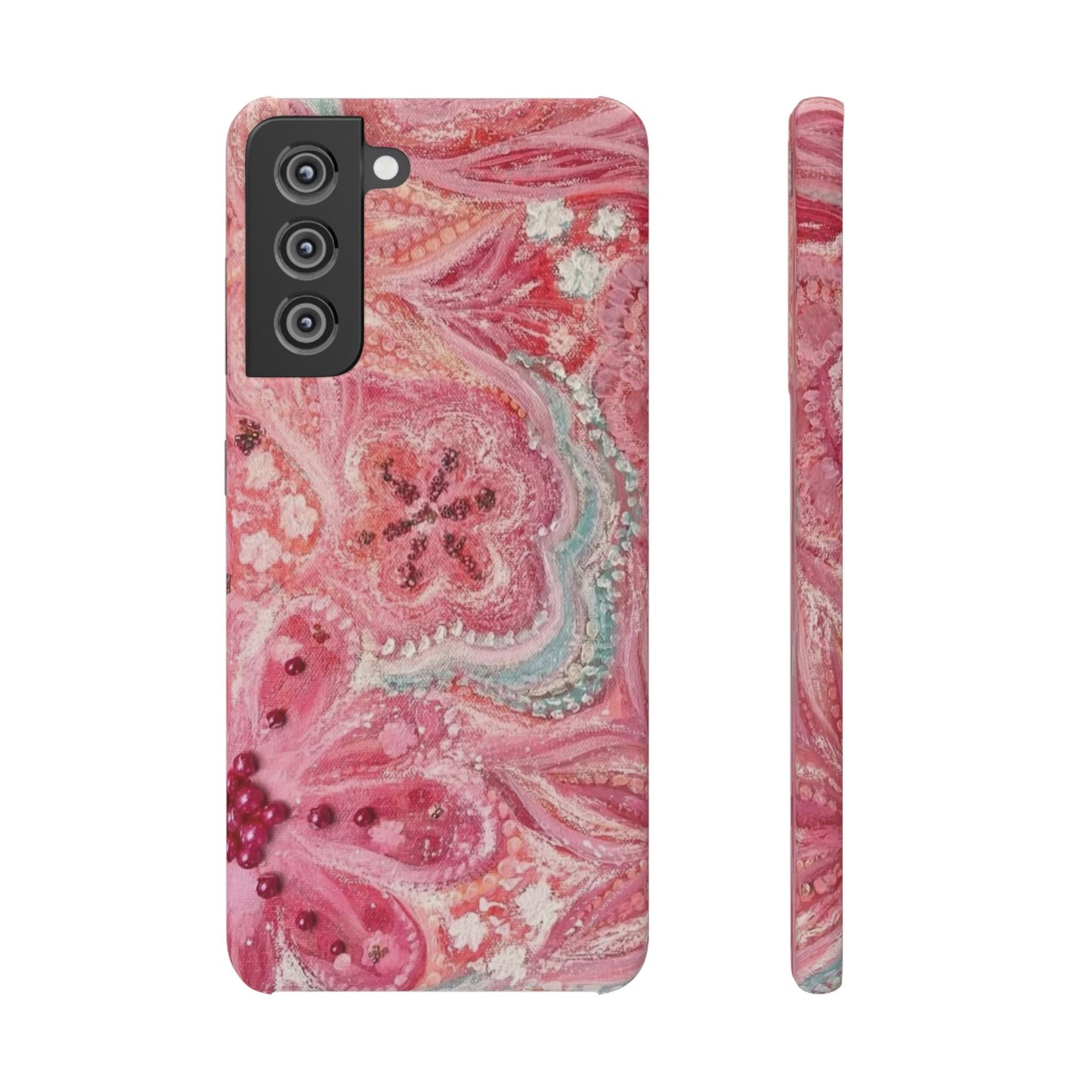 Pink Floral Phone Case