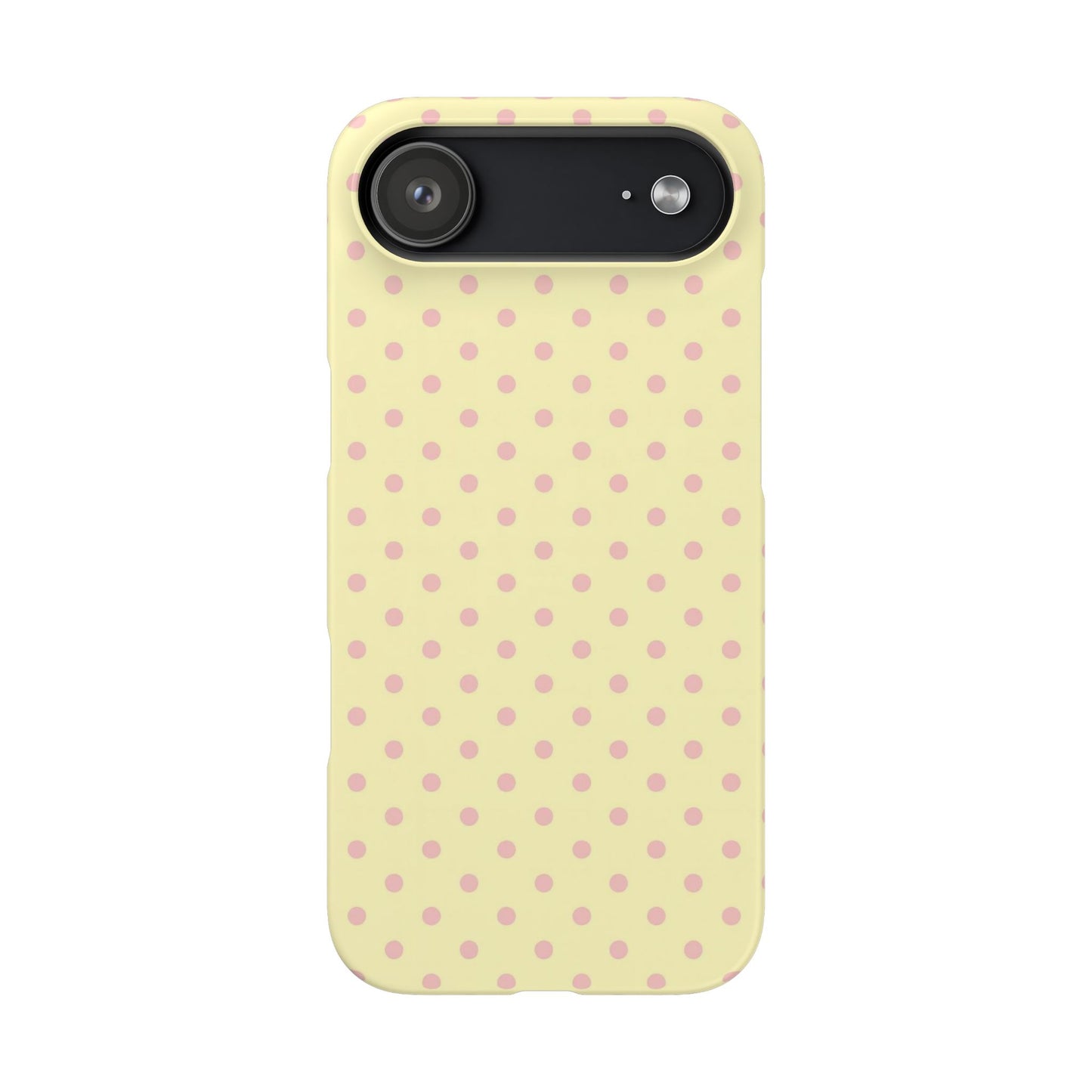Yellow-Pink Polka Dot Phone Case