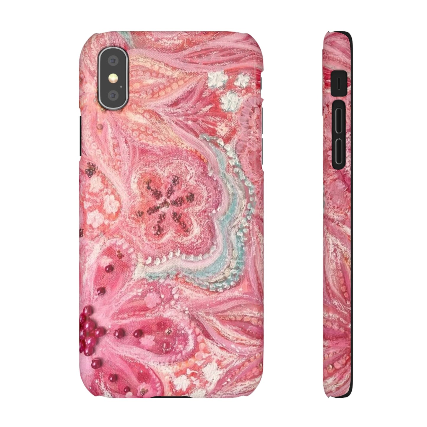 Pink Floral Phone Case