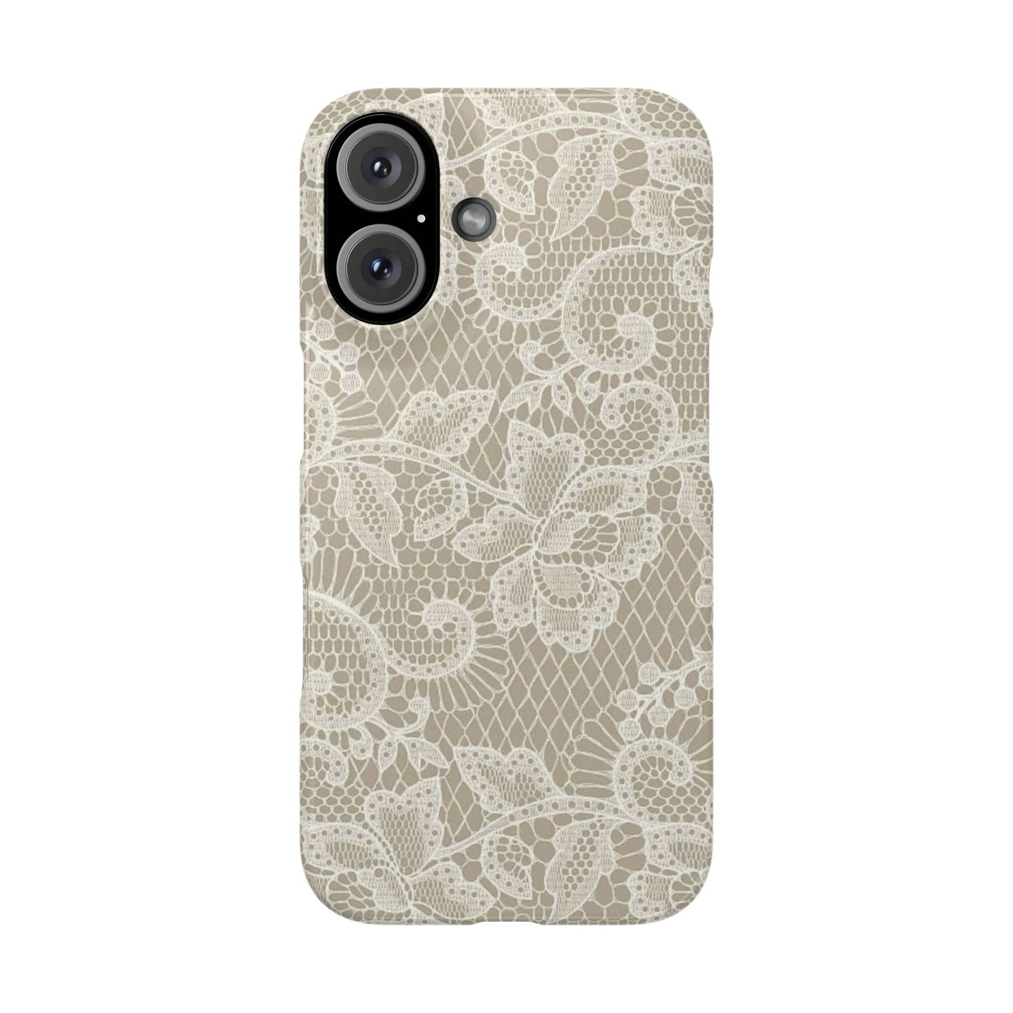 White Lace Phone Case