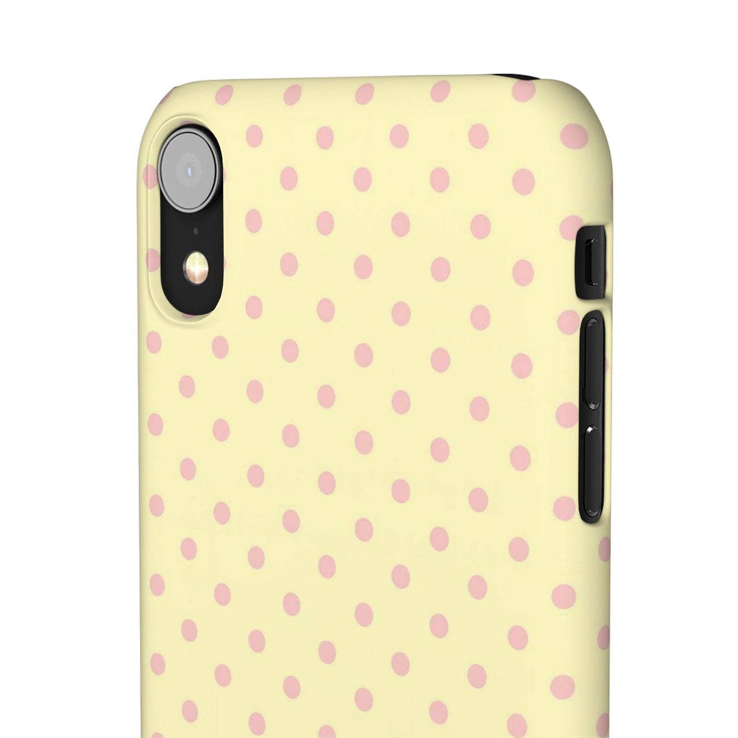 Yellow-Pink Polka Dot Phone Case