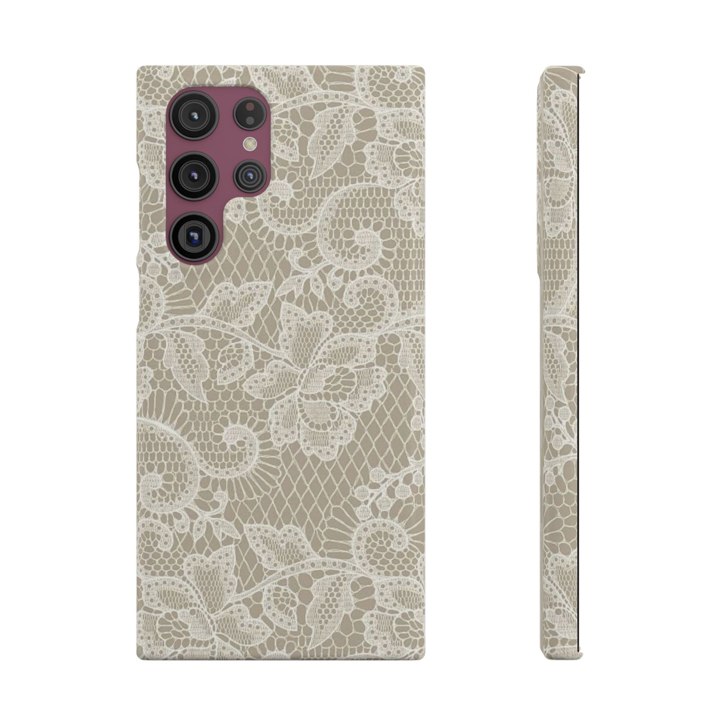 White Lace Phone Case