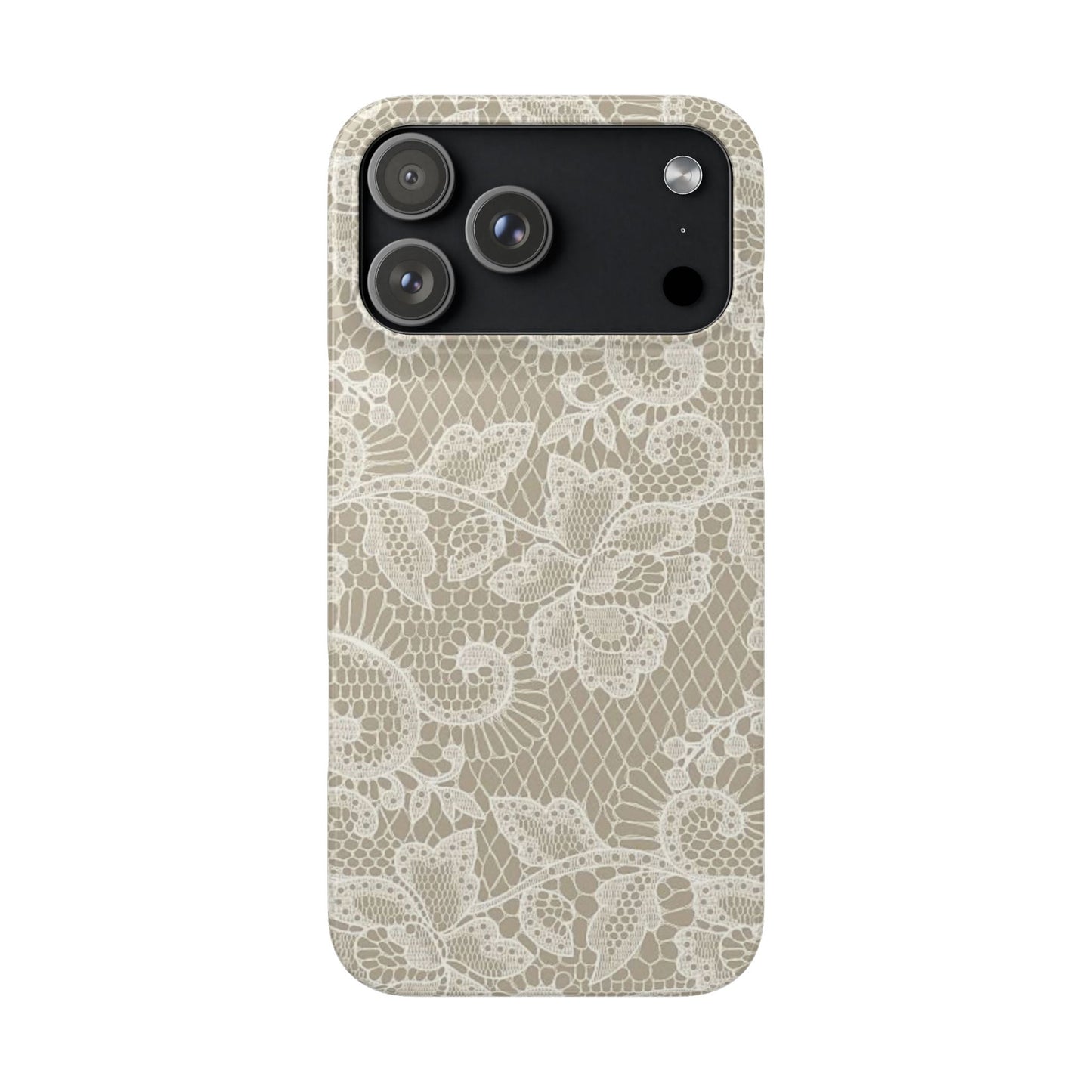 White Lace Phone Case