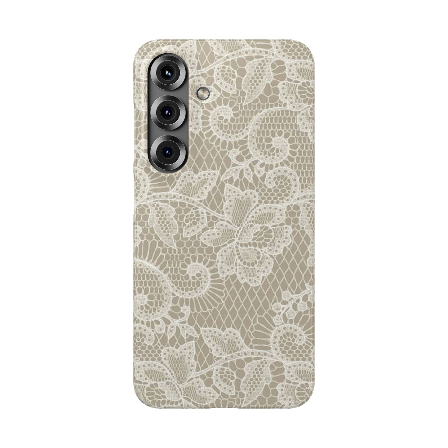White Lace Phone Case