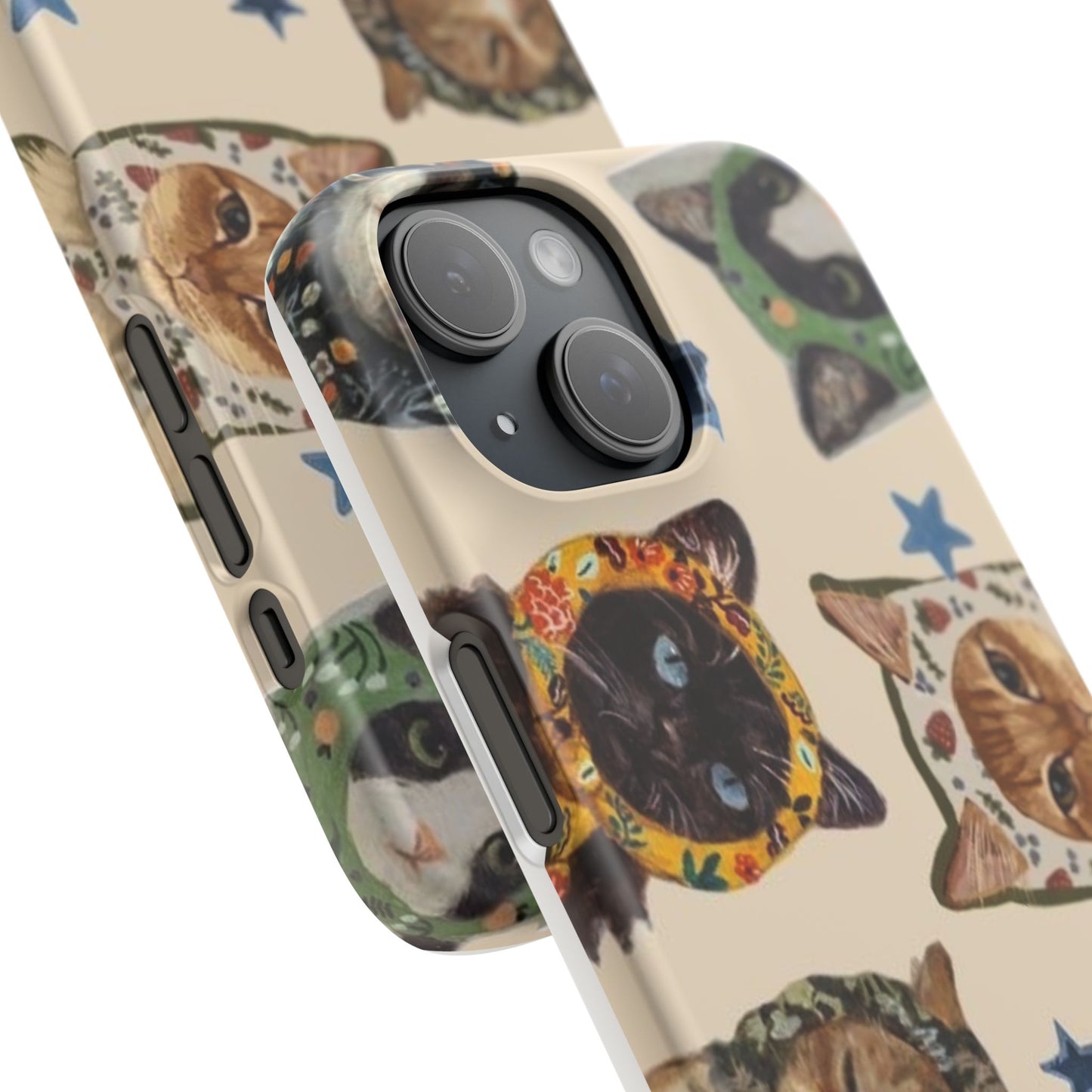 ‘Peeking Cats’ Phone Case