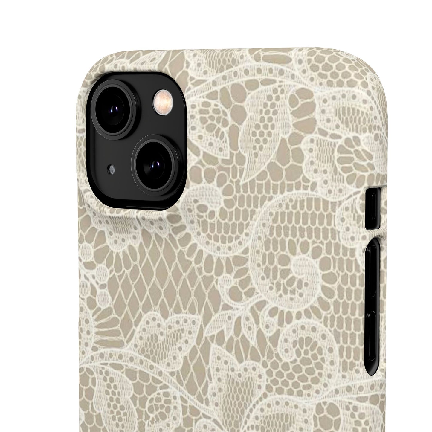 White Lace Phone Case