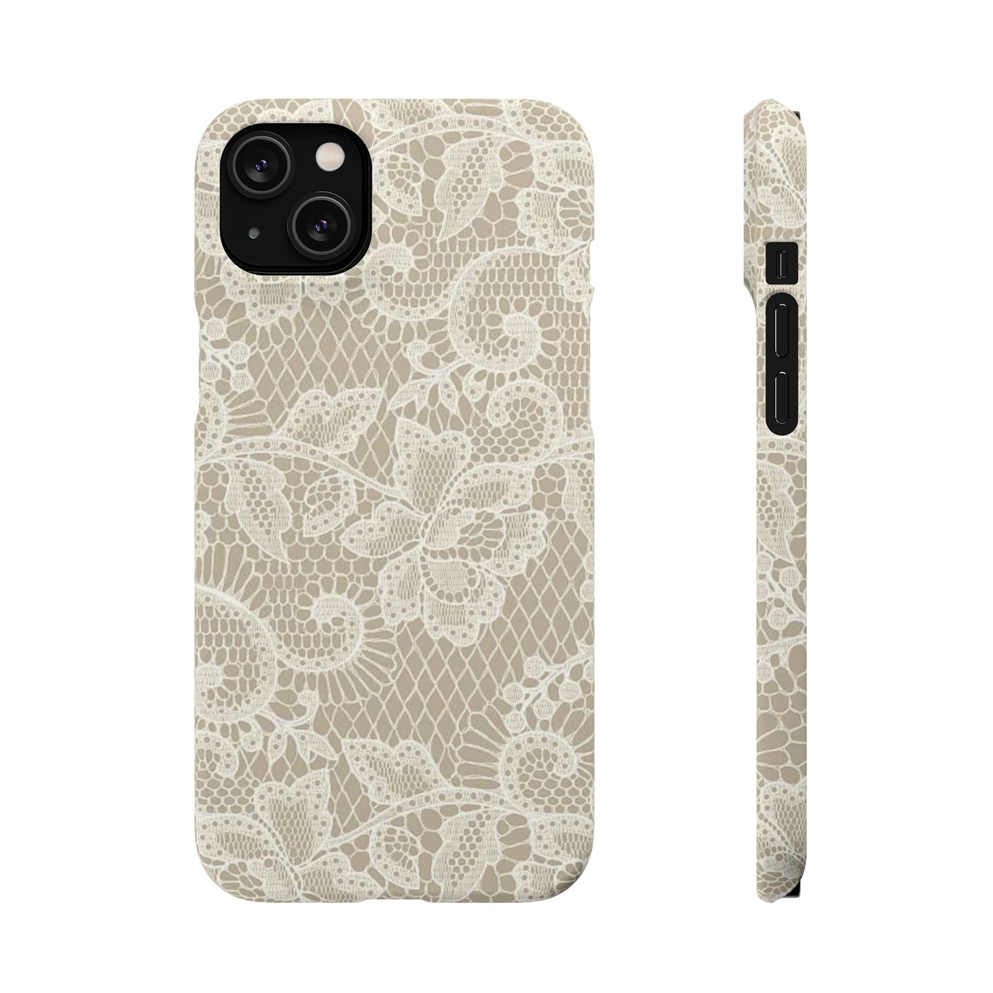 White Lace Phone Case