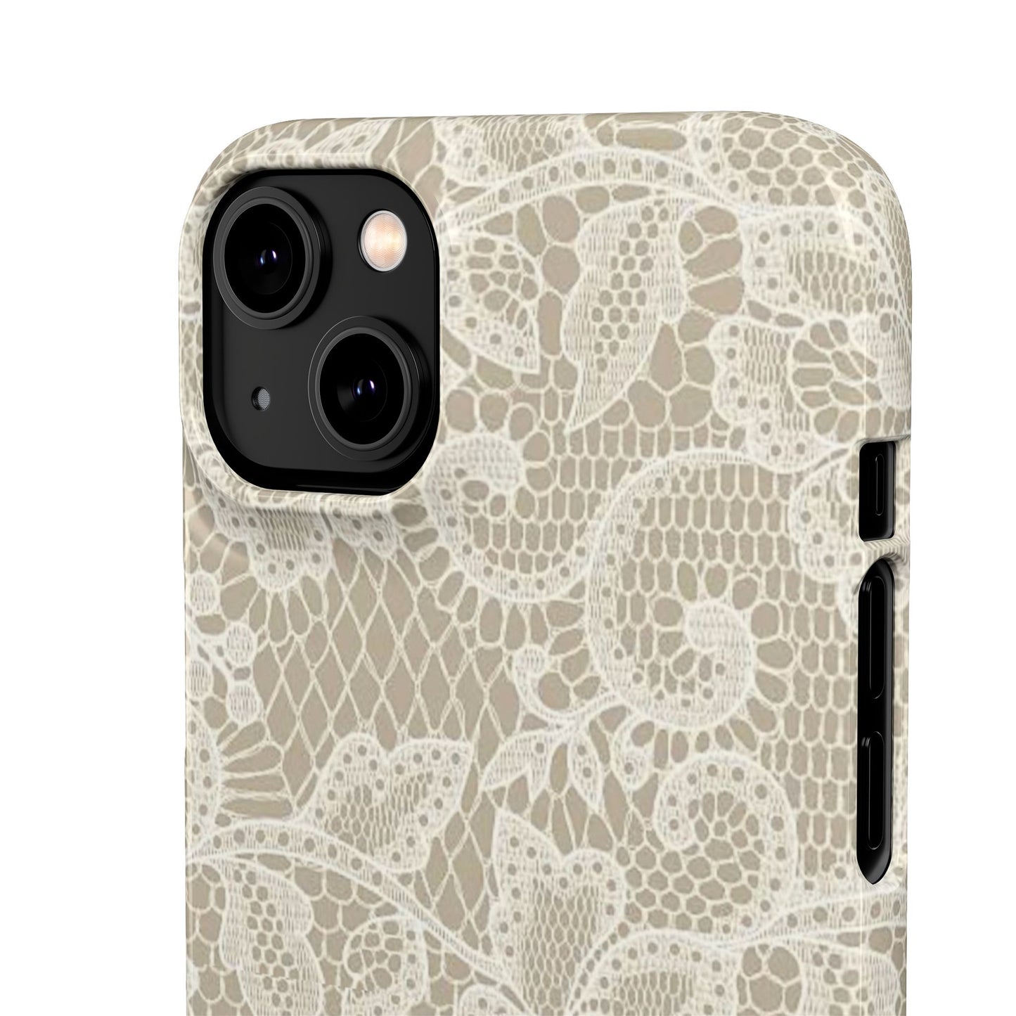White Lace Phone Case