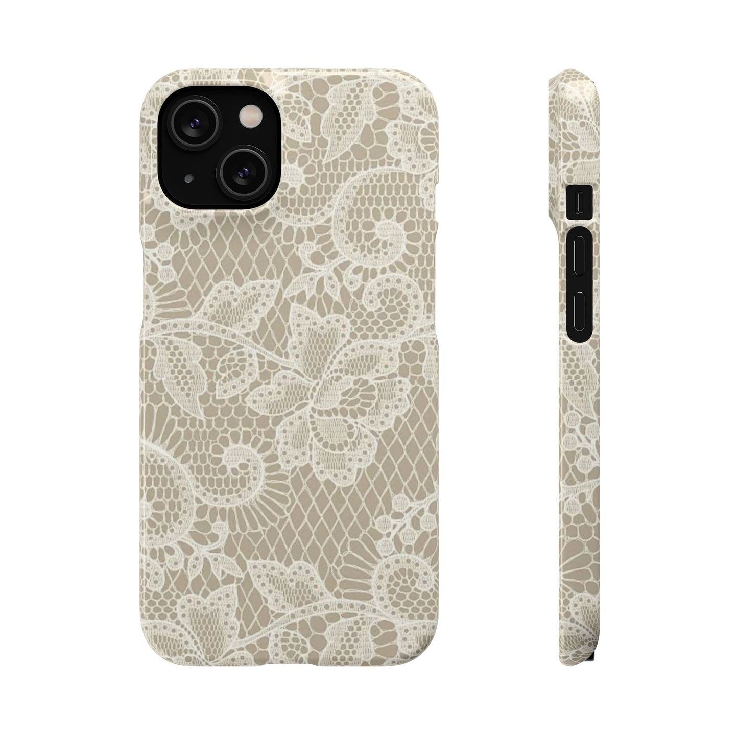 White Lace Phone Case