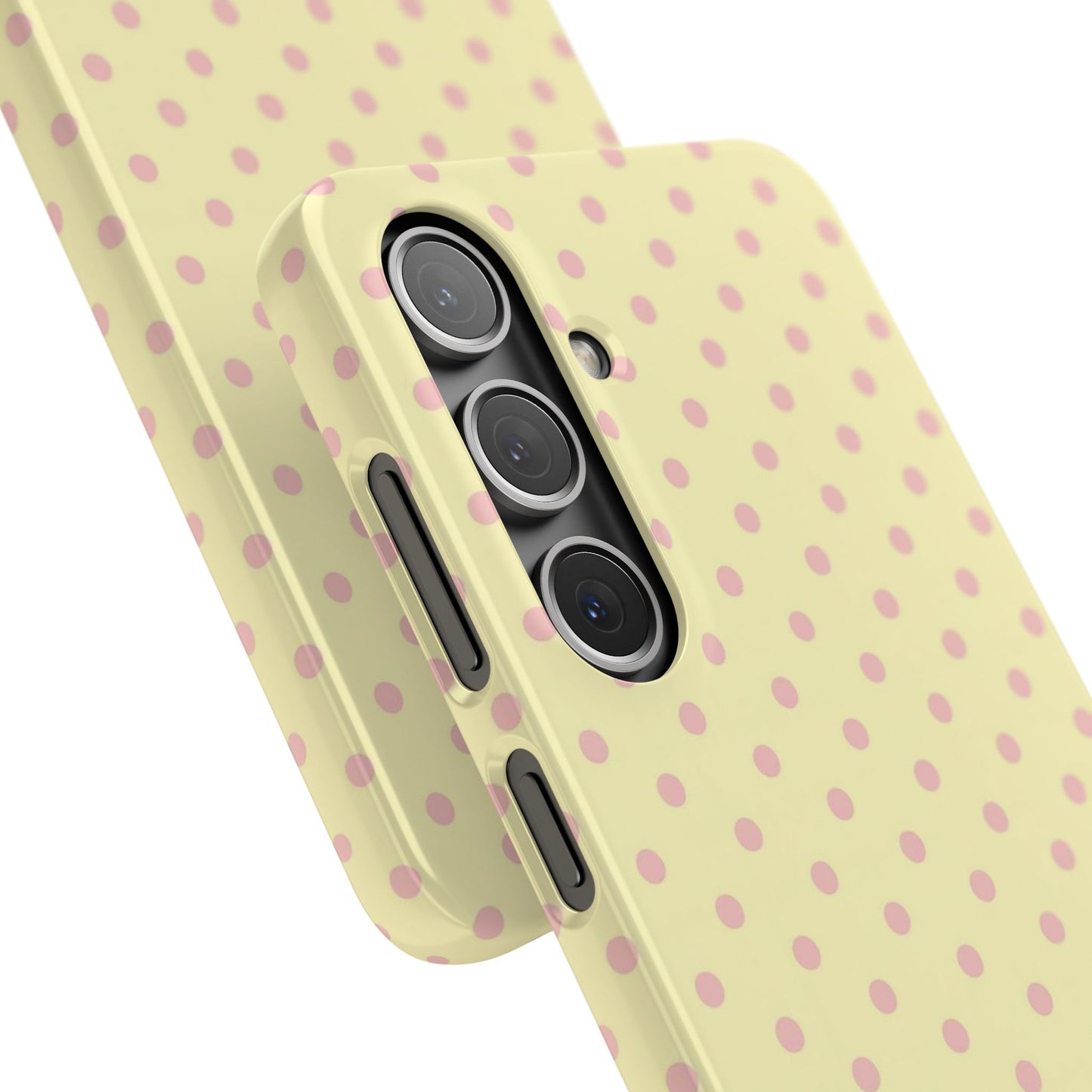 Yellow-Pink Polka Dot Phone Case