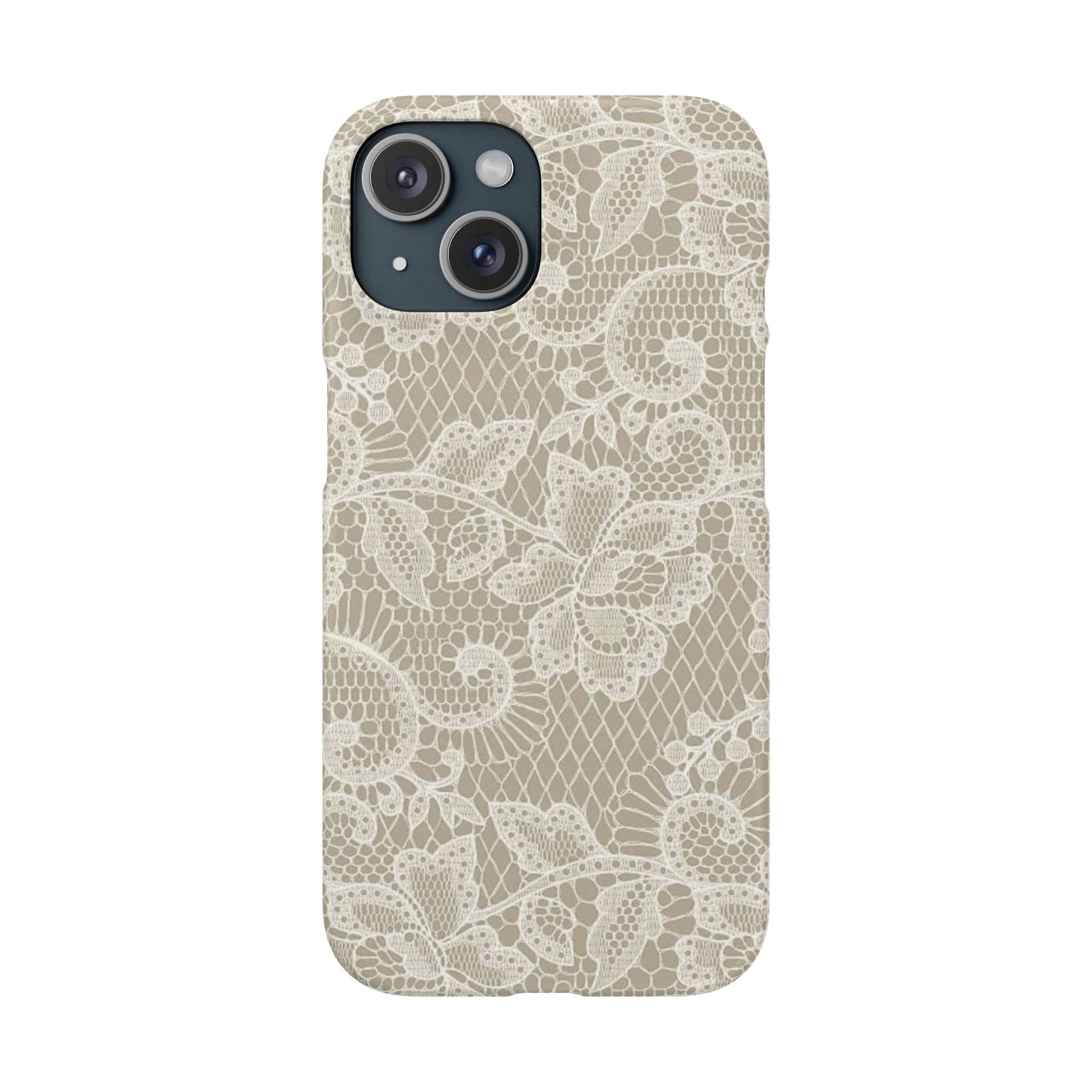 White Lace Phone Case