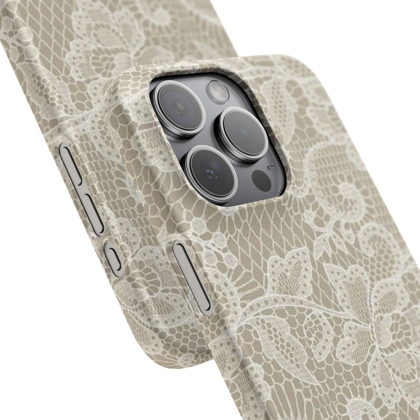 White Lace Phone Case