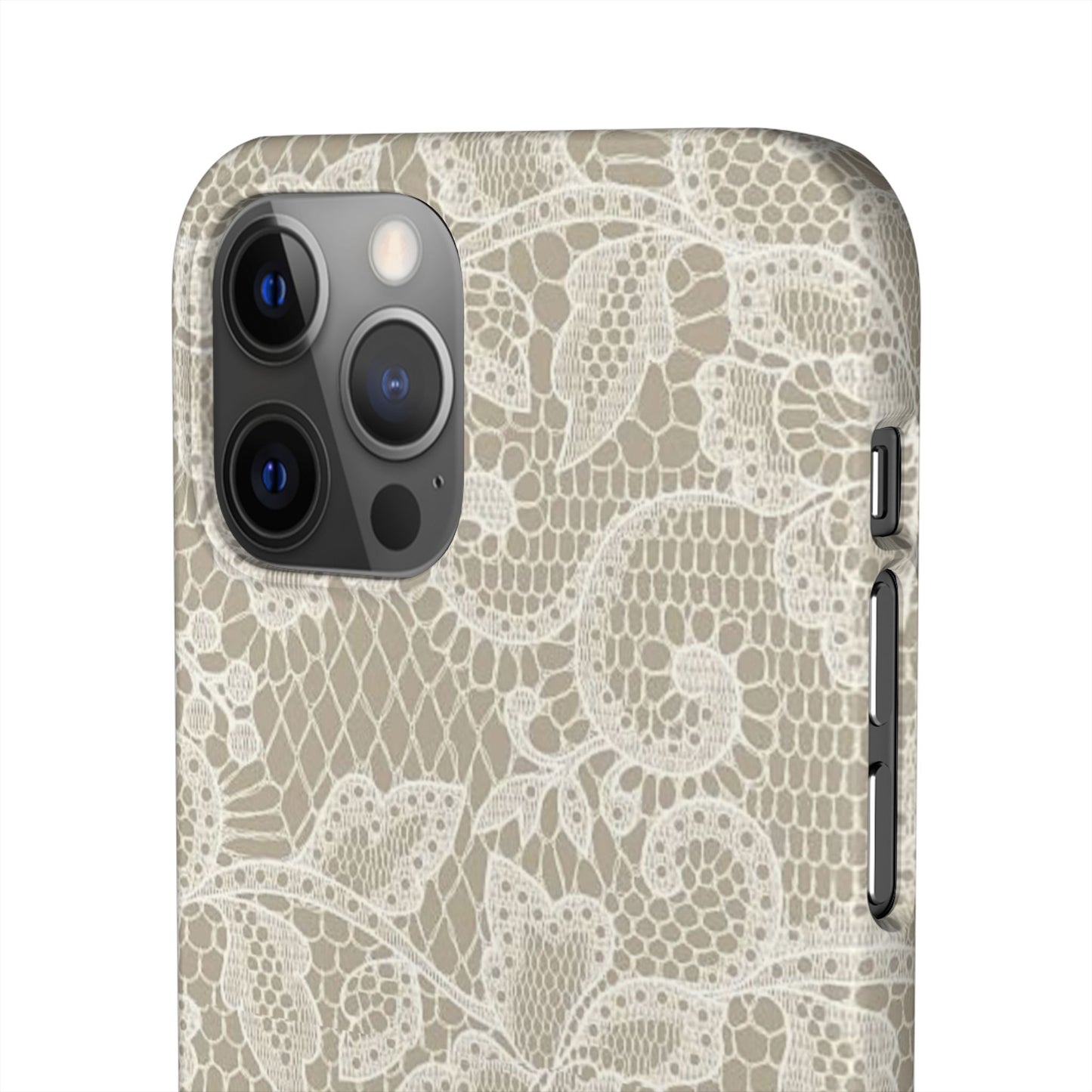 White Lace Phone Case