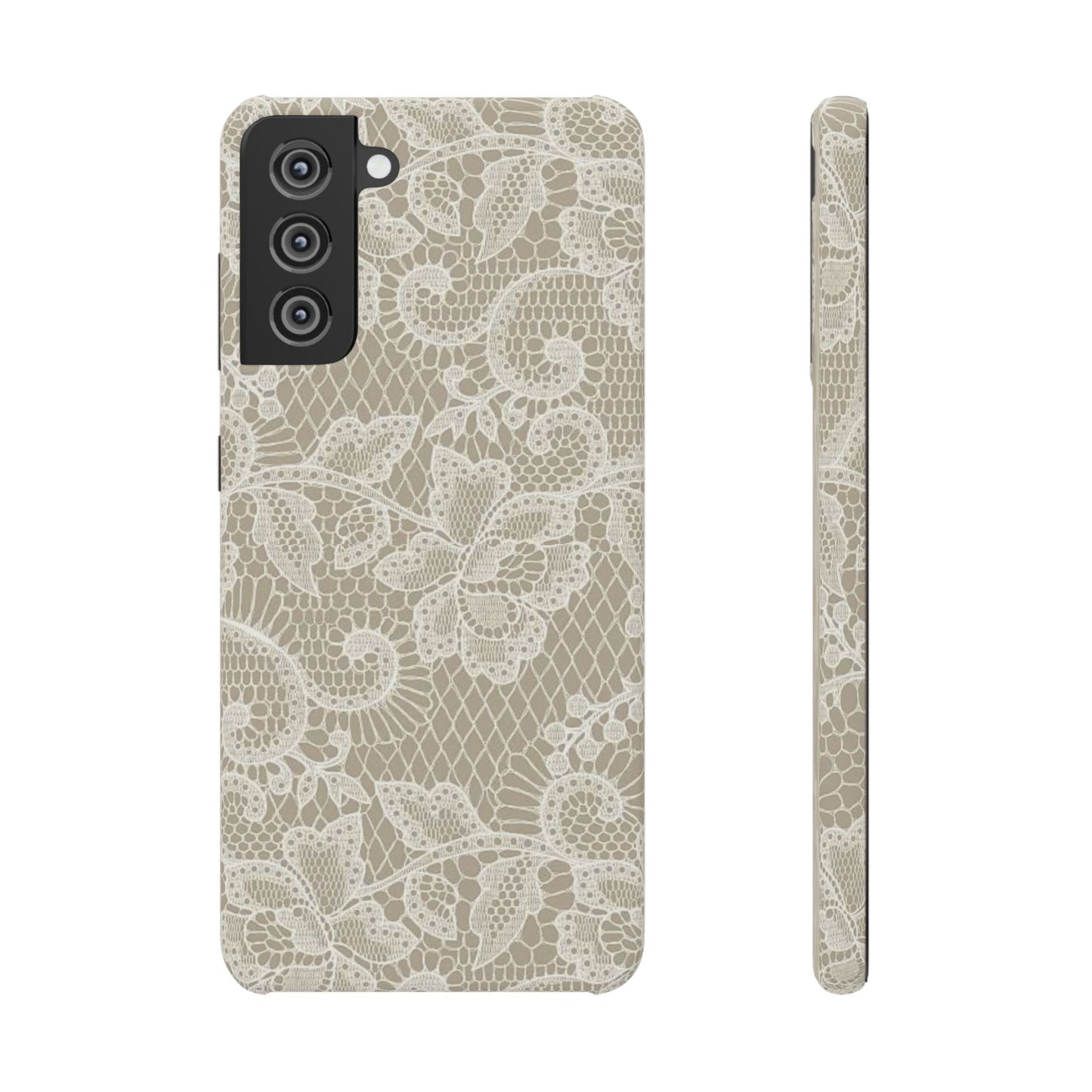 White Lace Phone Case