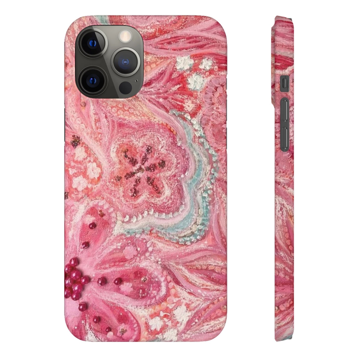 Pink Floral Phone Case