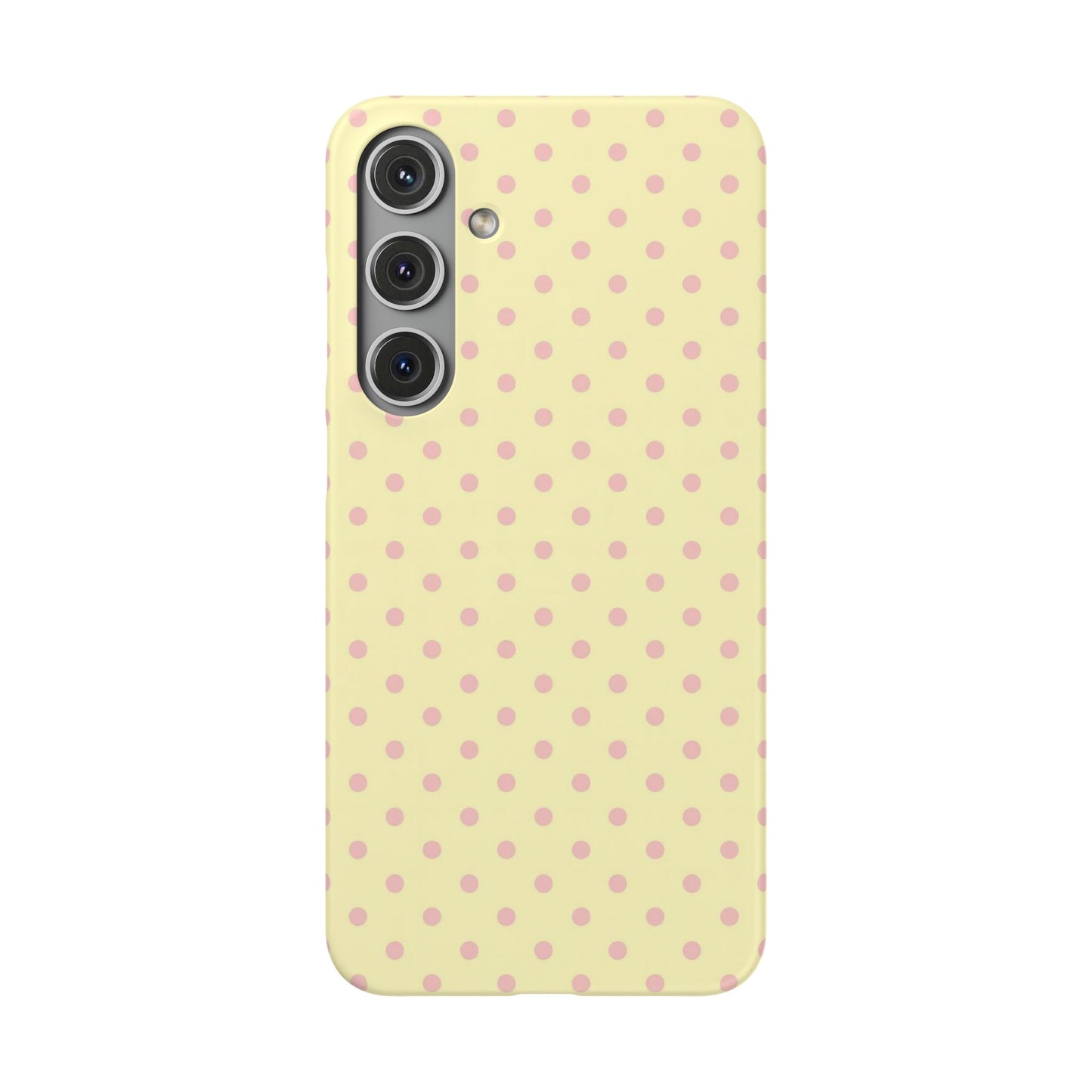 Yellow-Pink Polka Dot Phone Case