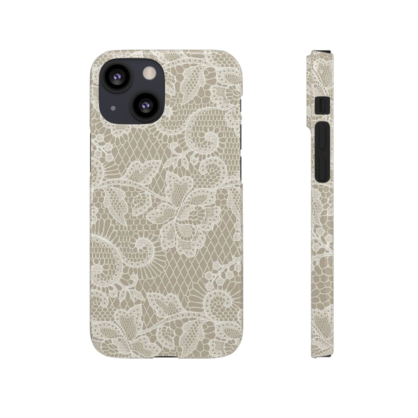 White Lace Phone Case