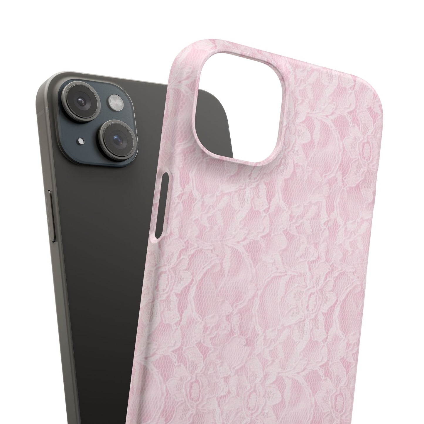 Pink Lace Phone Case