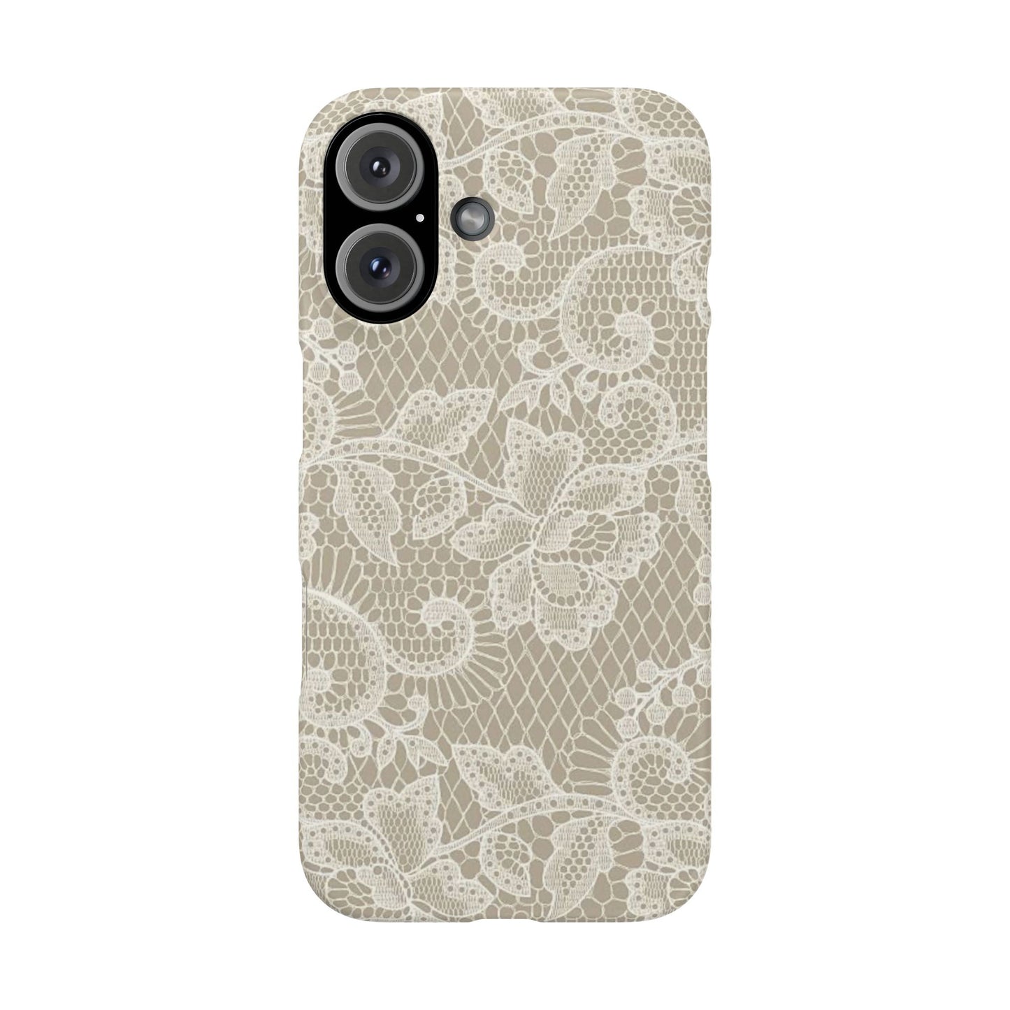 White Lace Phone Case