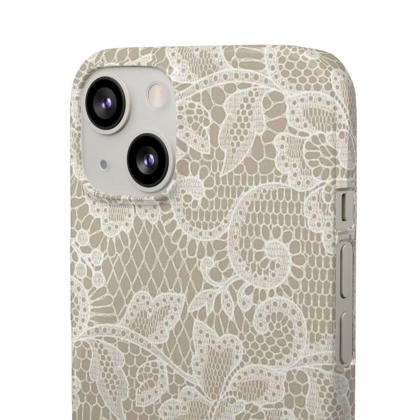 White Lace Phone Case