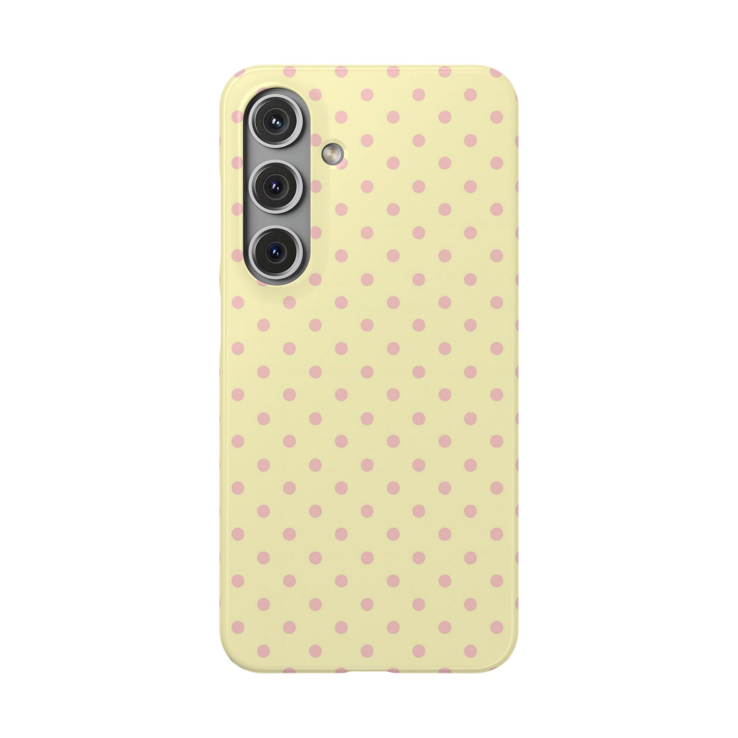 Yellow-Pink Polka Dot Phone Case