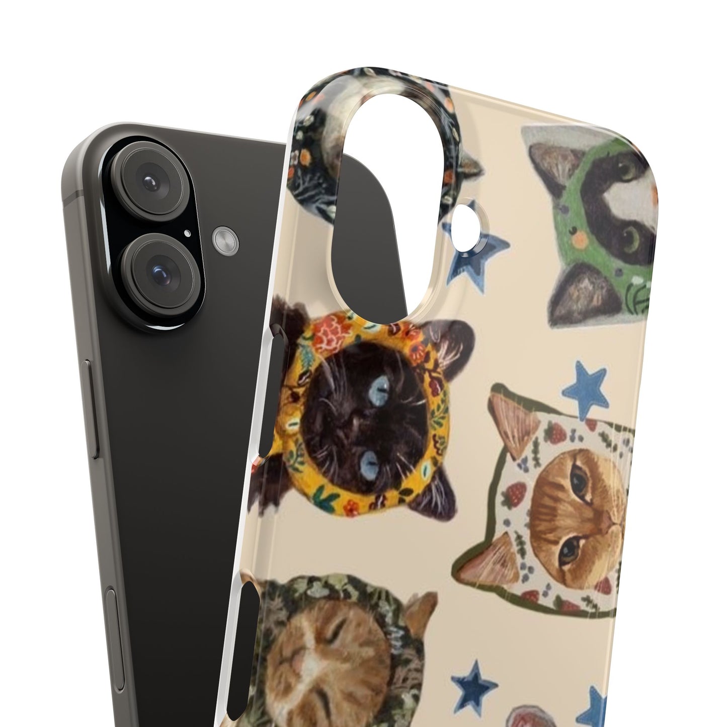 ‘Peeking Cats’ Phone Case