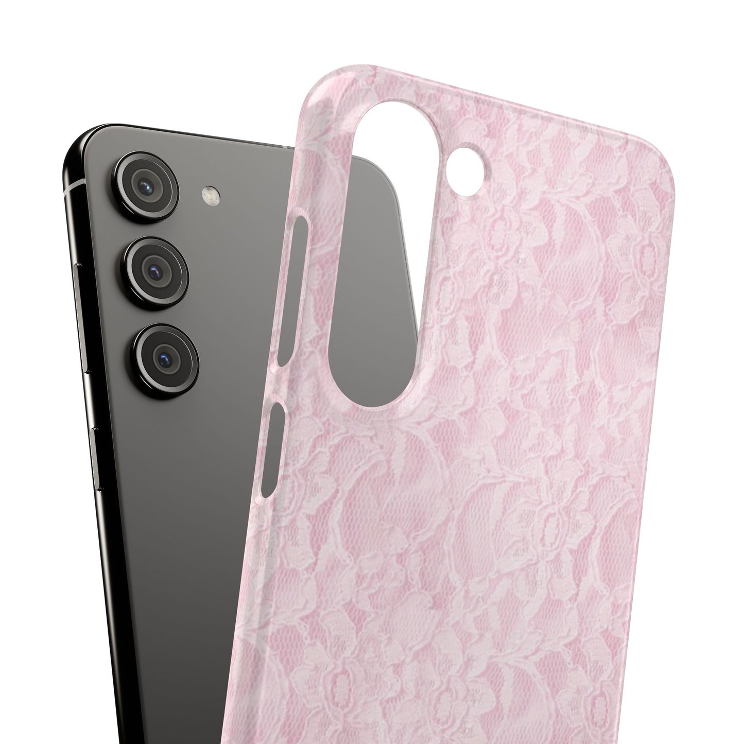 Pink Lace Phone Case