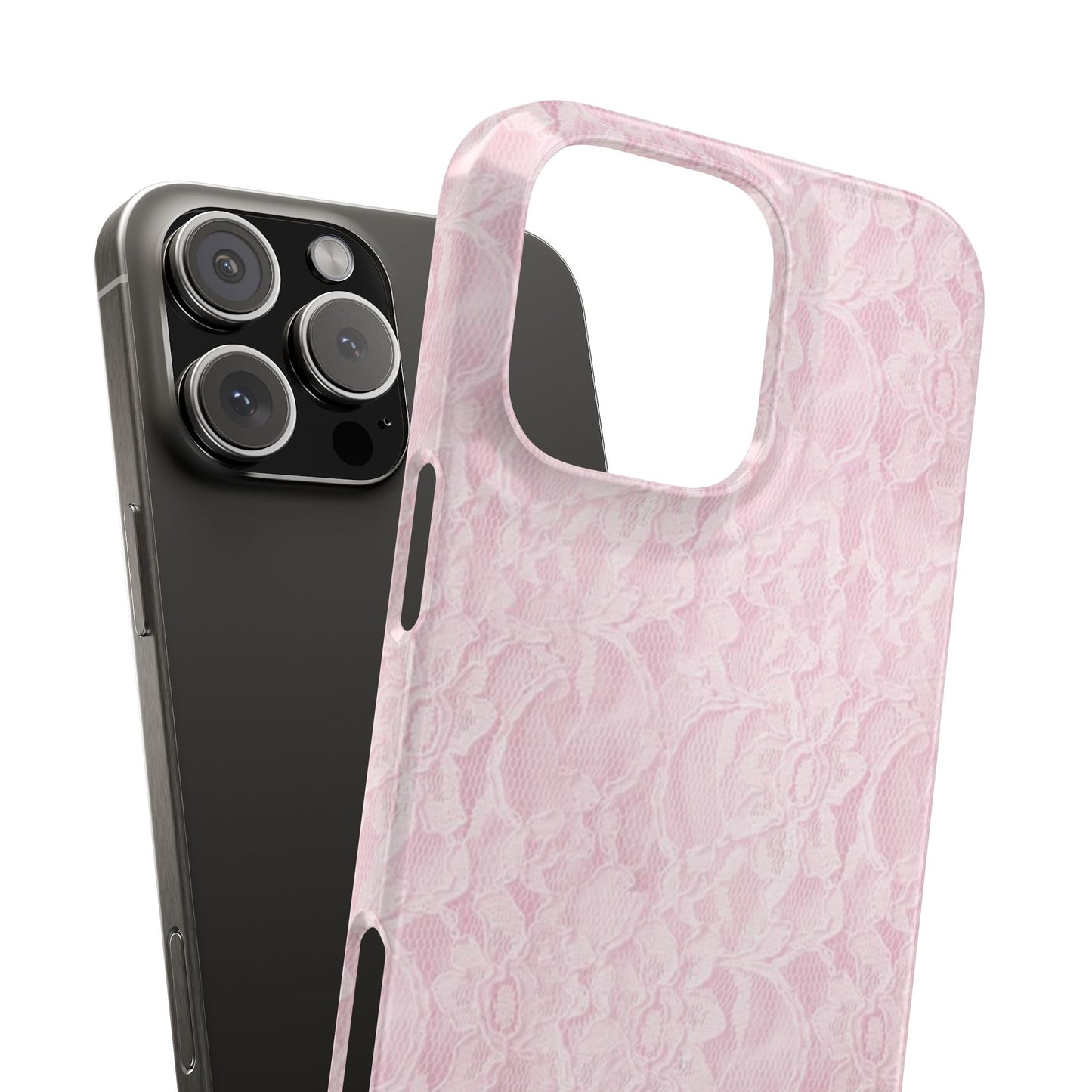 Pink Lace Phone Case