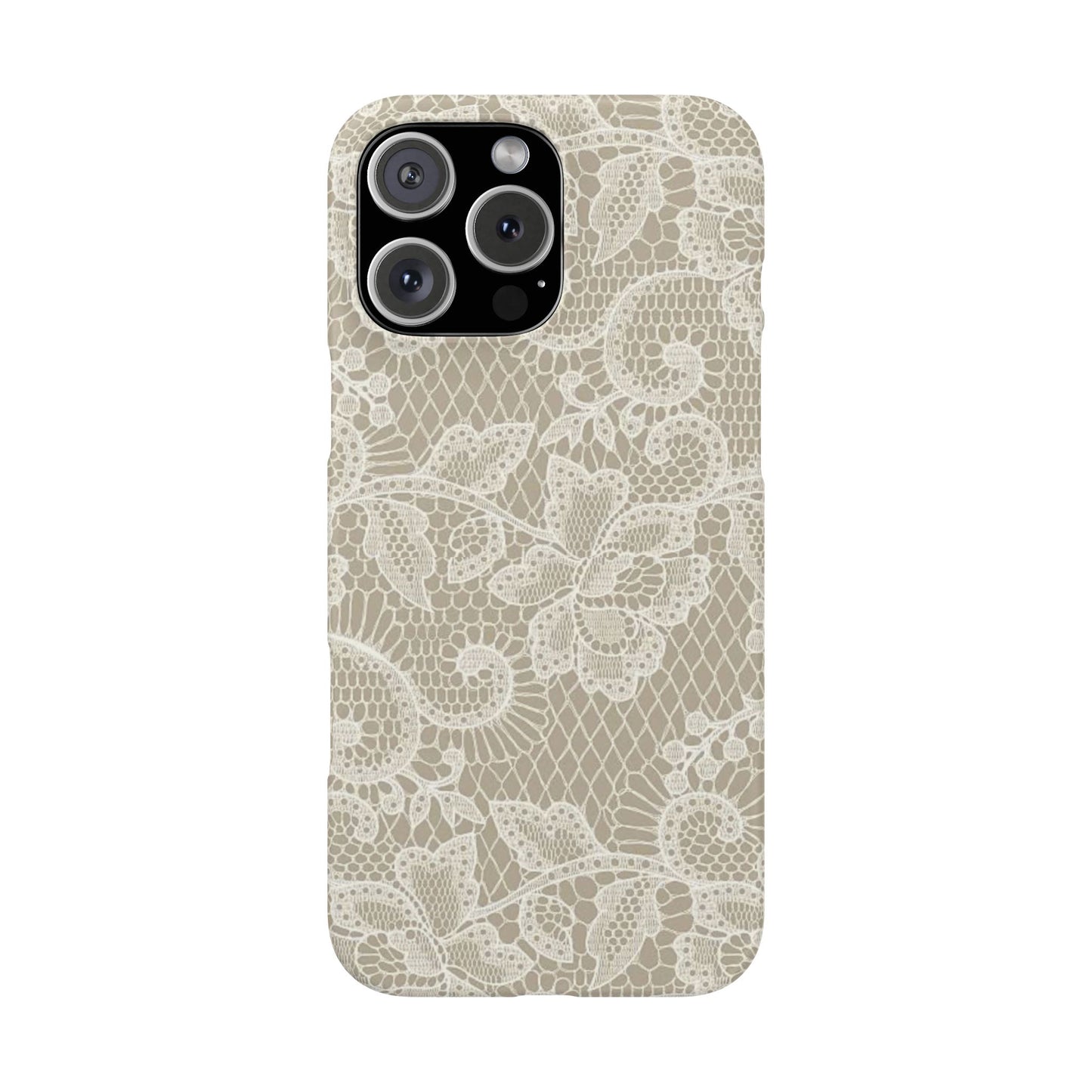 White Lace Phone Case