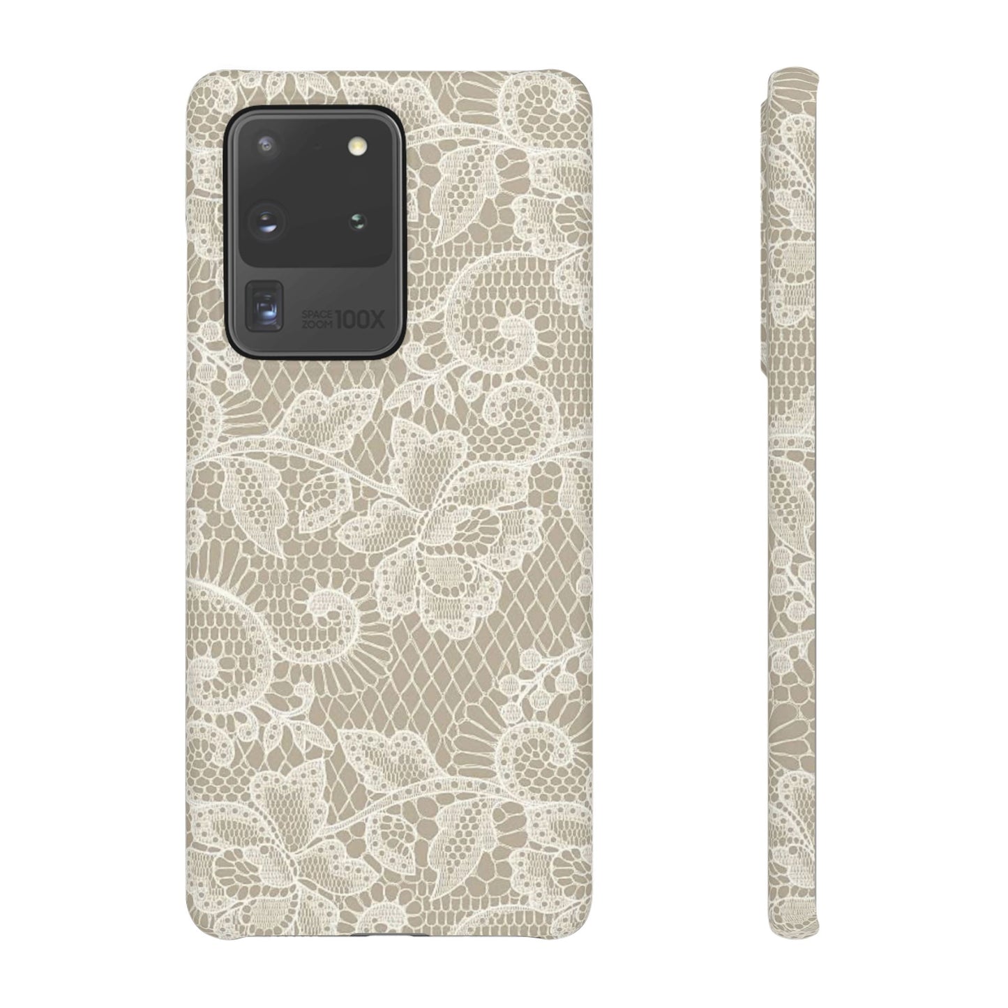 White Lace Phone Case