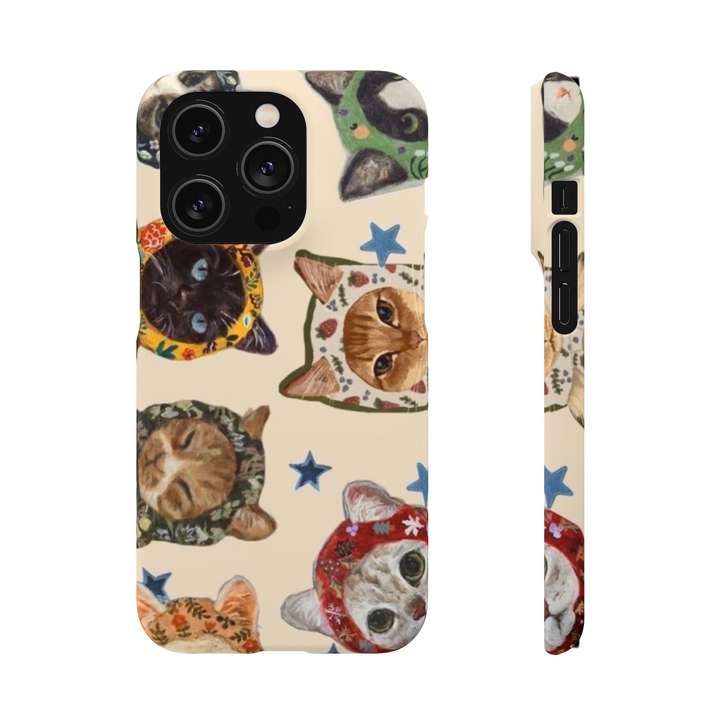 ‘Peeking Cats’ Phone Case