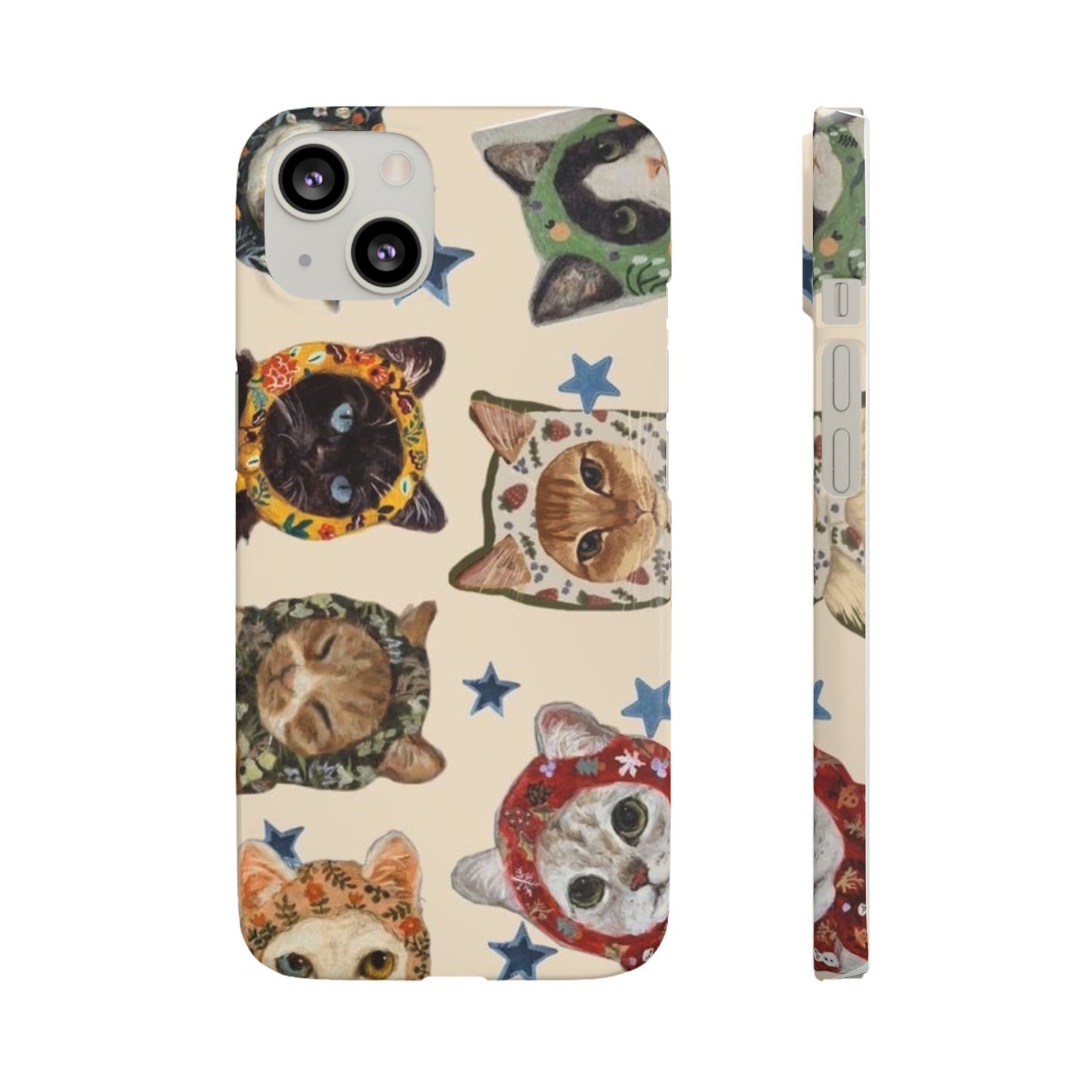 ‘Peeking Cats’ Phone Case