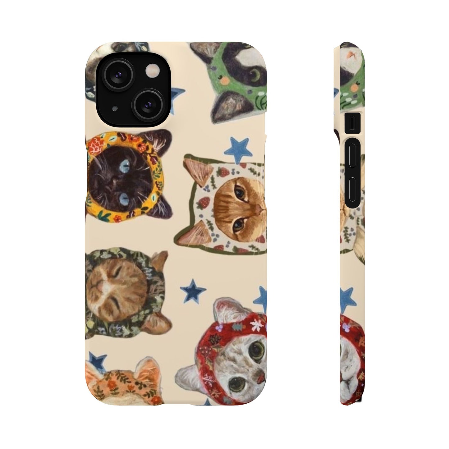 ‘Peeking Cats’ Phone Case