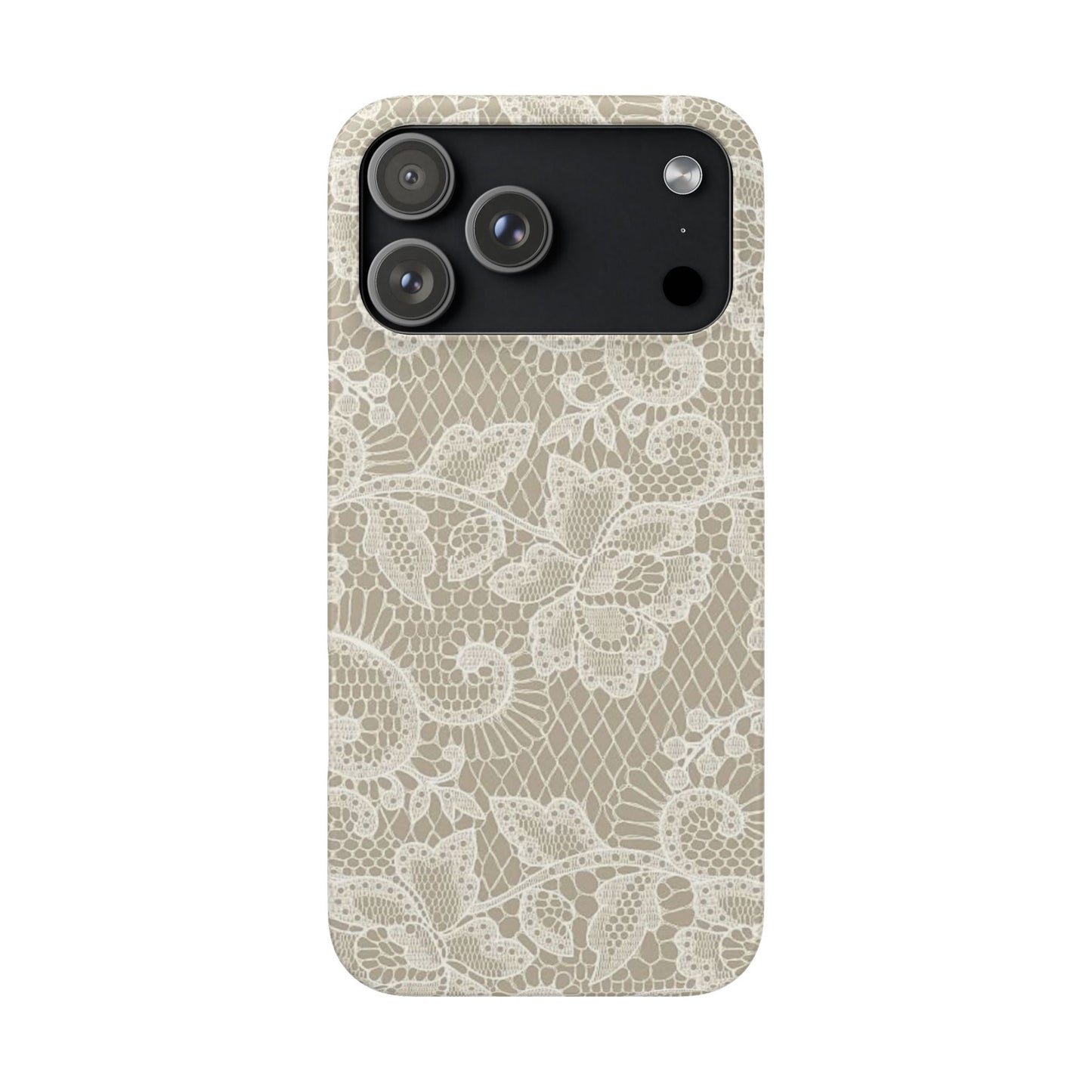 White Lace Phone Case