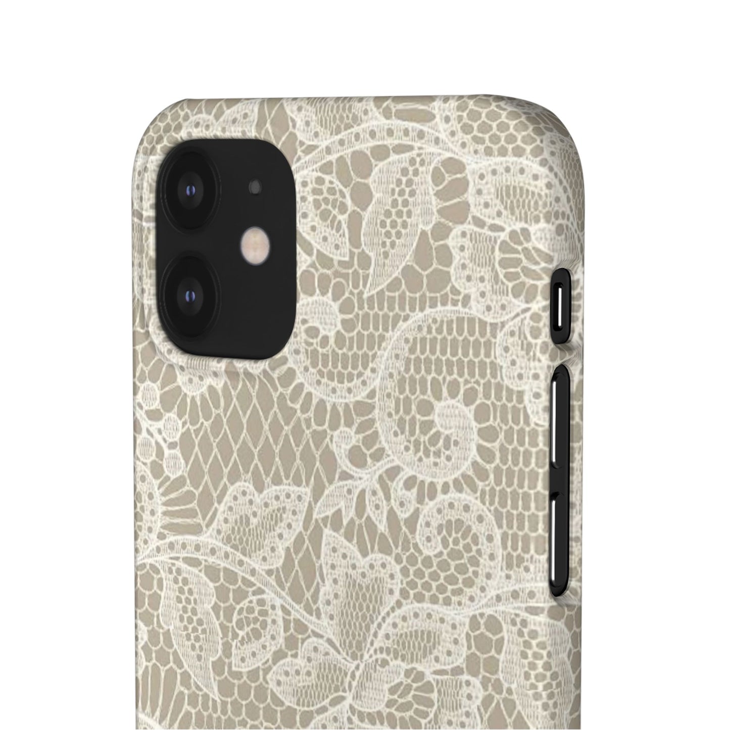White Lace Phone Case