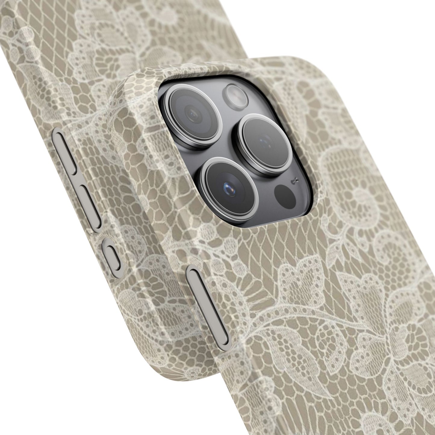 White Lace Phone Case