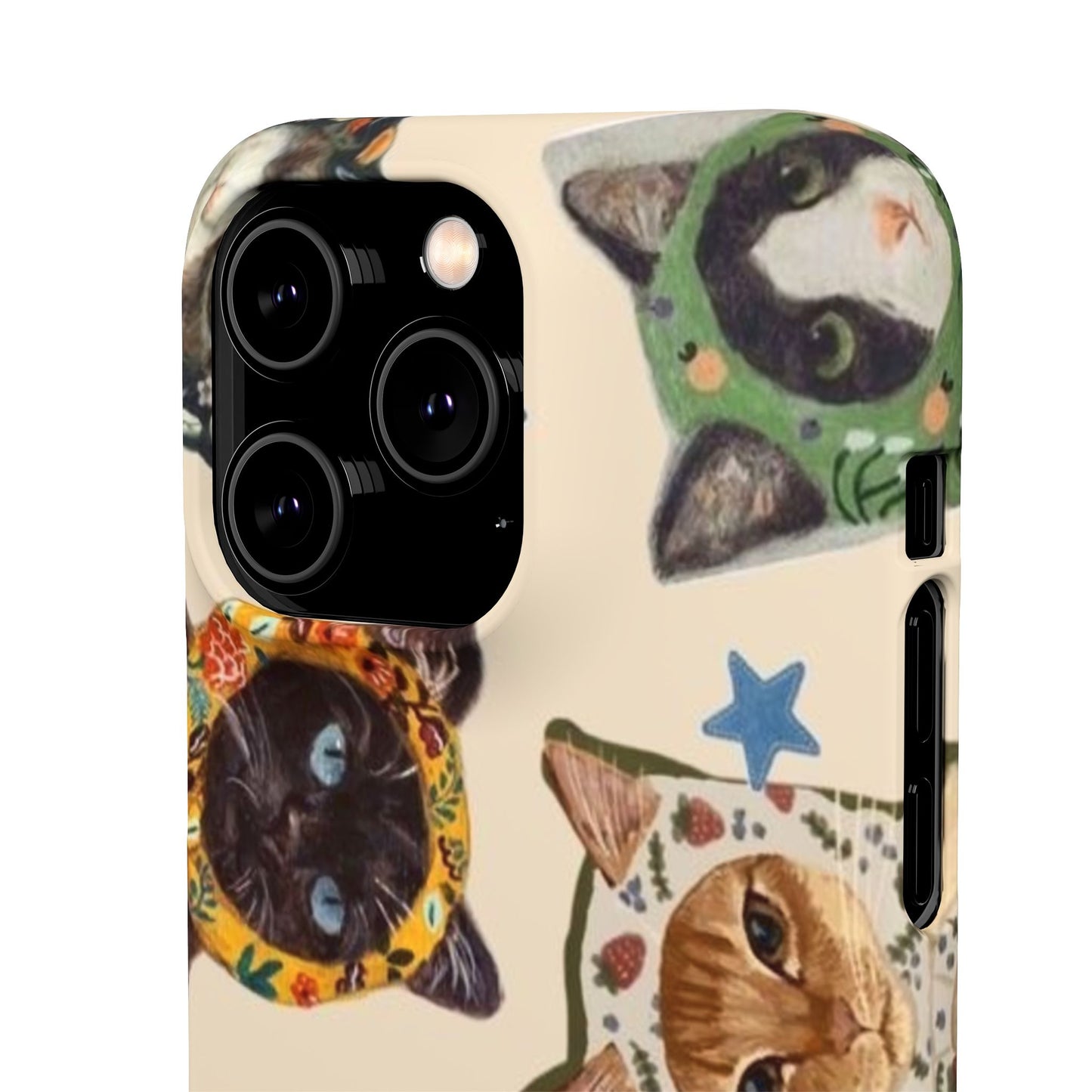 ‘Peeking Cats’ Phone Case