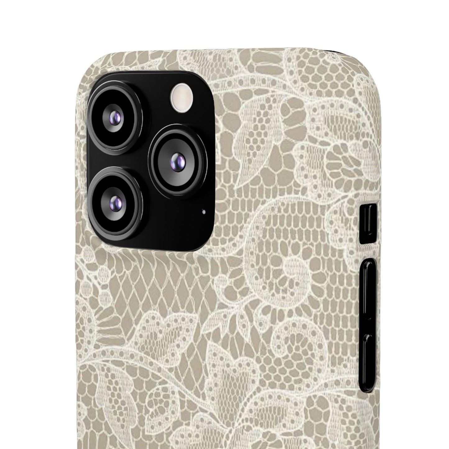 White Lace Phone Case