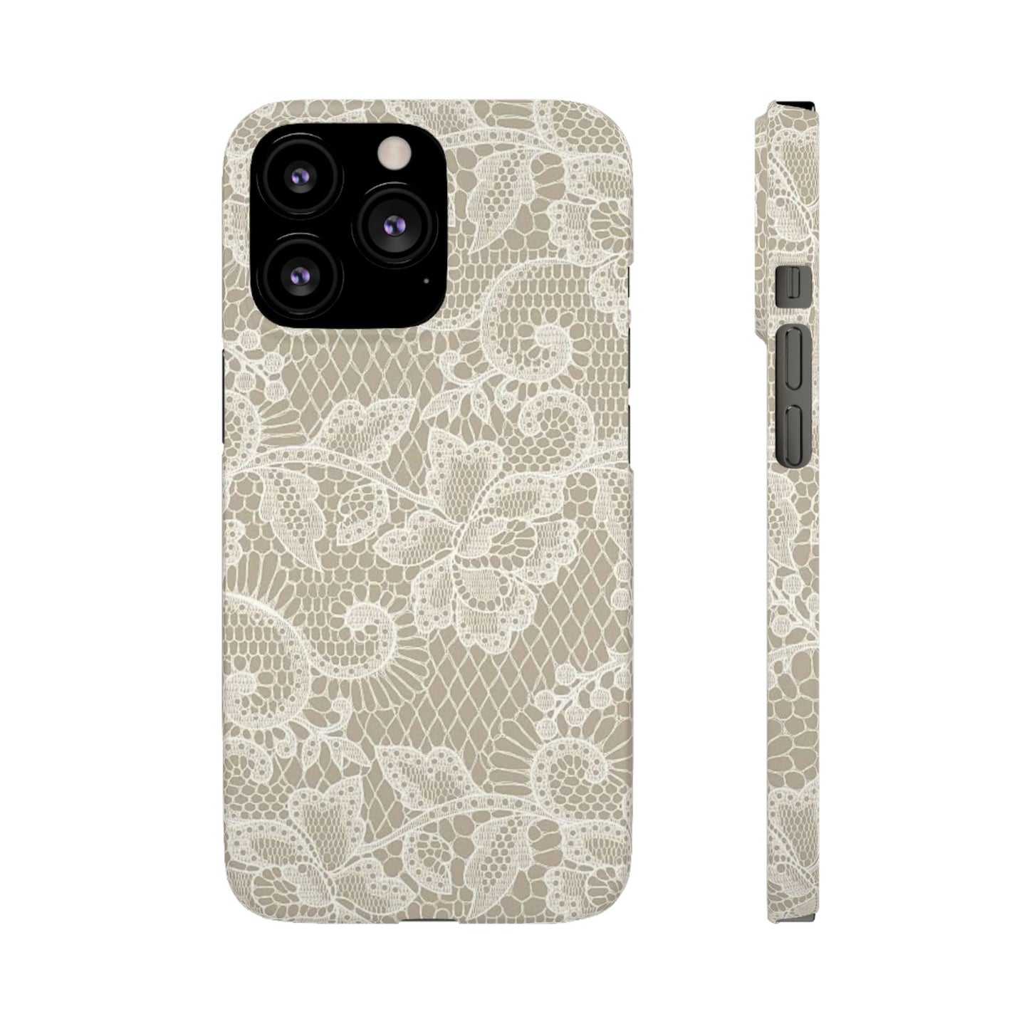 White Lace Phone Case