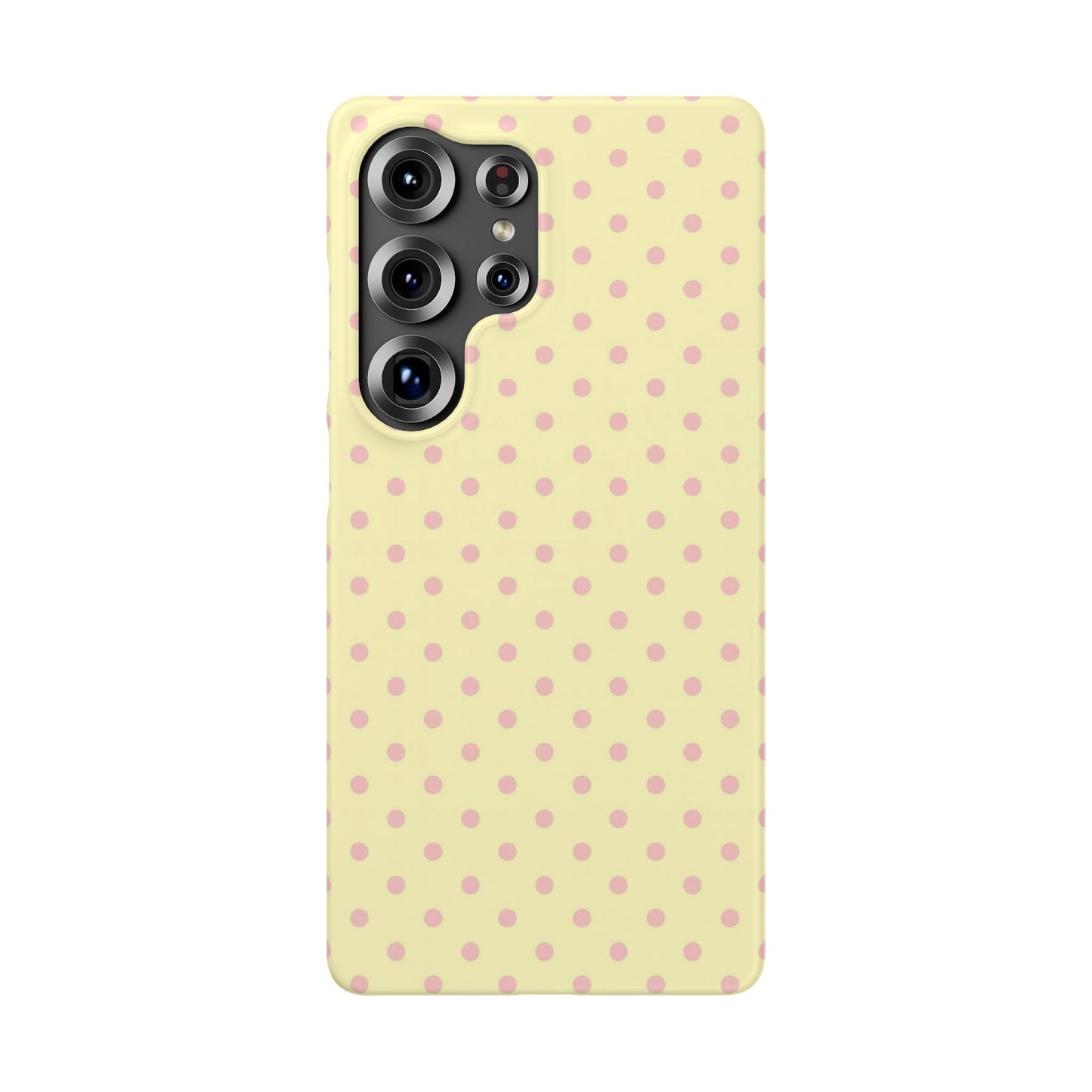 Yellow-Pink Polka Dot Phone Case