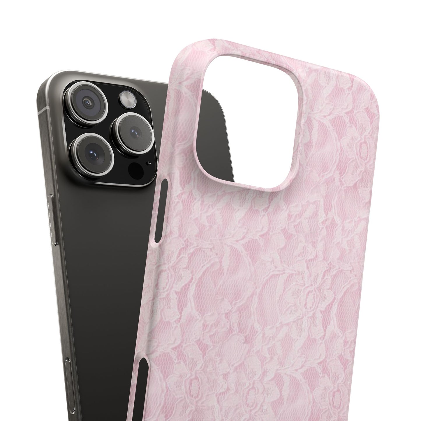 Pink Lace Phone Case