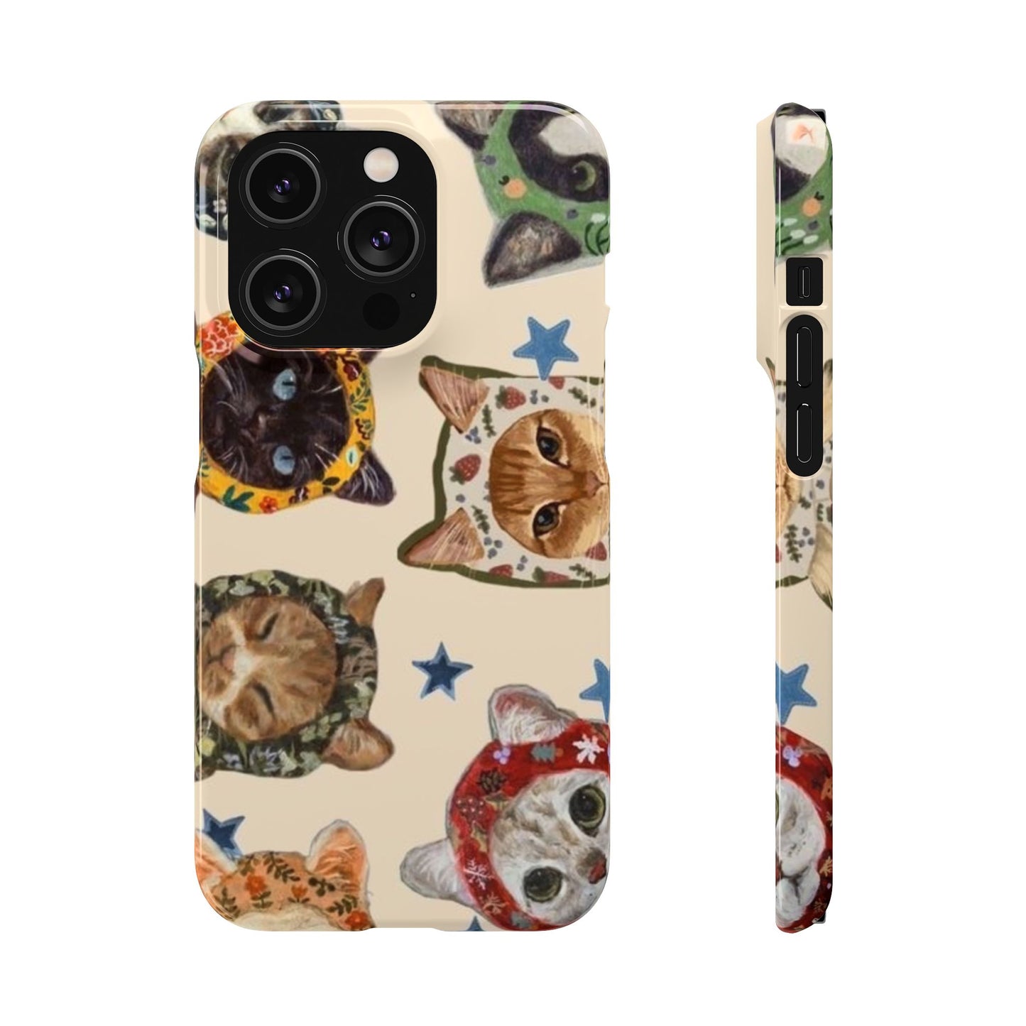 ‘Peeking Cats’ Phone Case