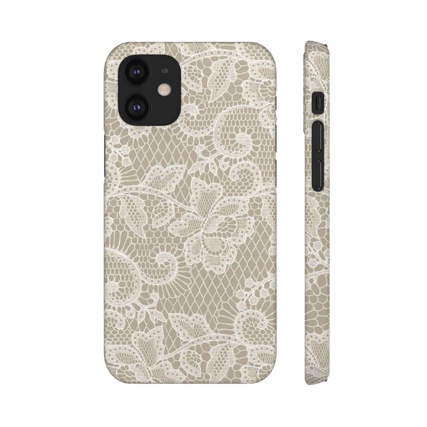White Lace Phone Case