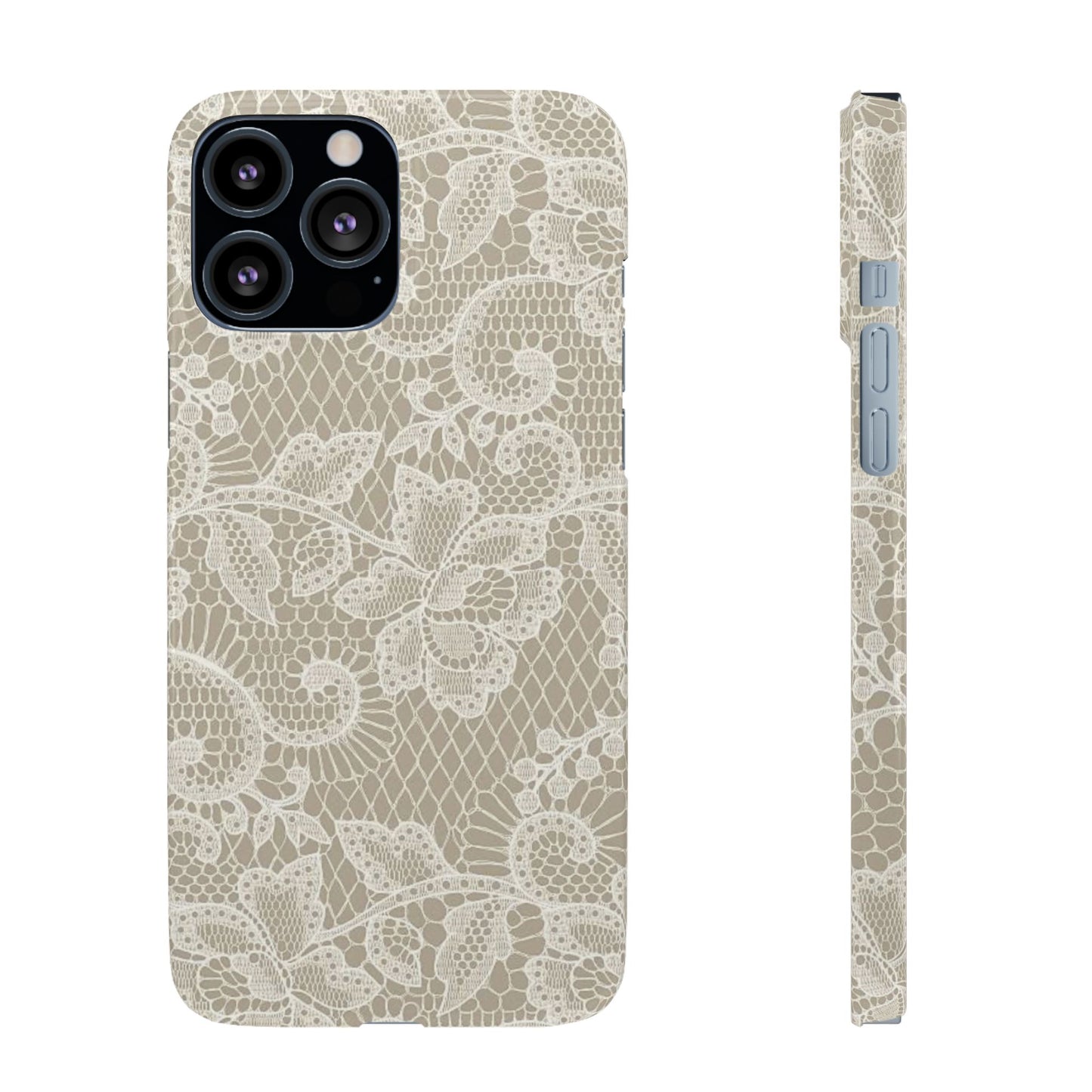 White Lace Phone Case